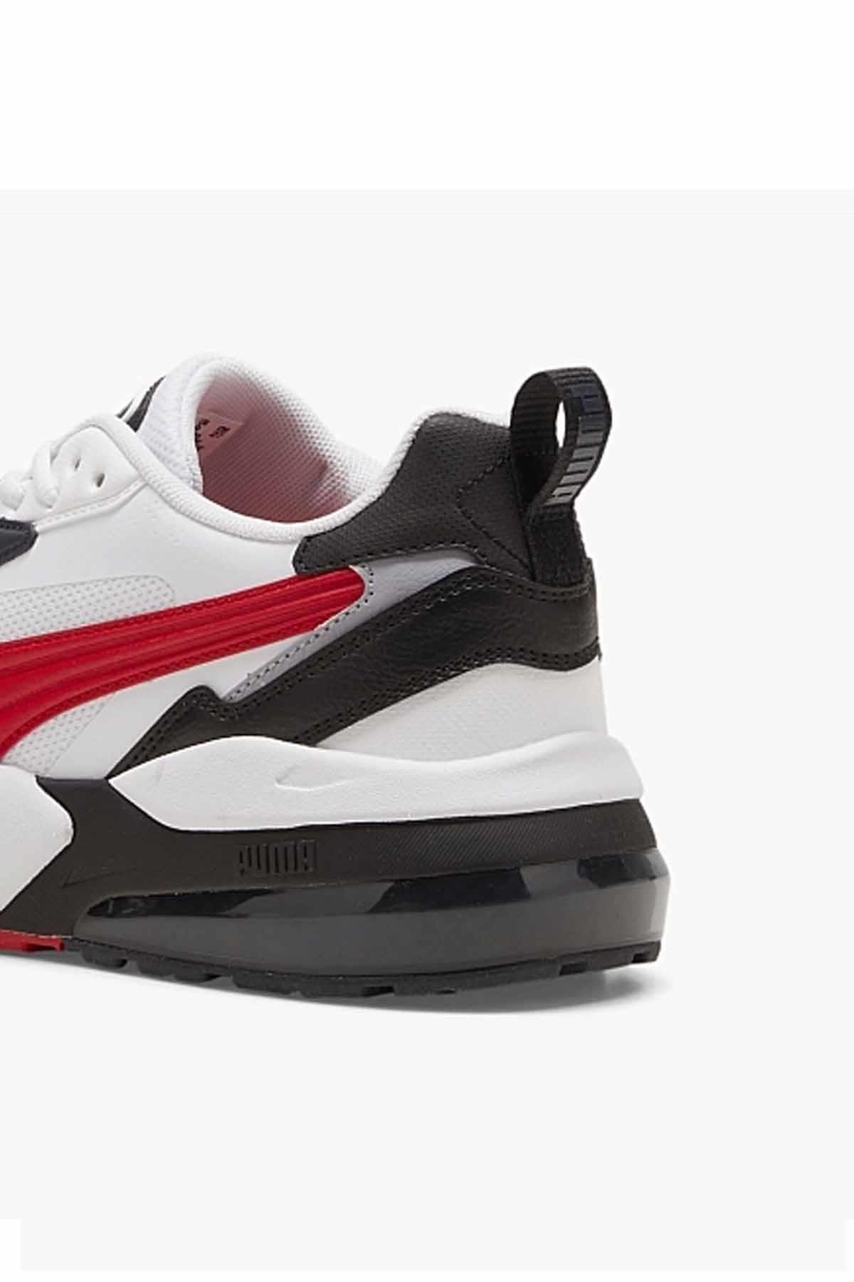 PUMASneakerPuma Vis2K Erkek Sneaker Ayakkabı 392318-14 beyaz/krmz