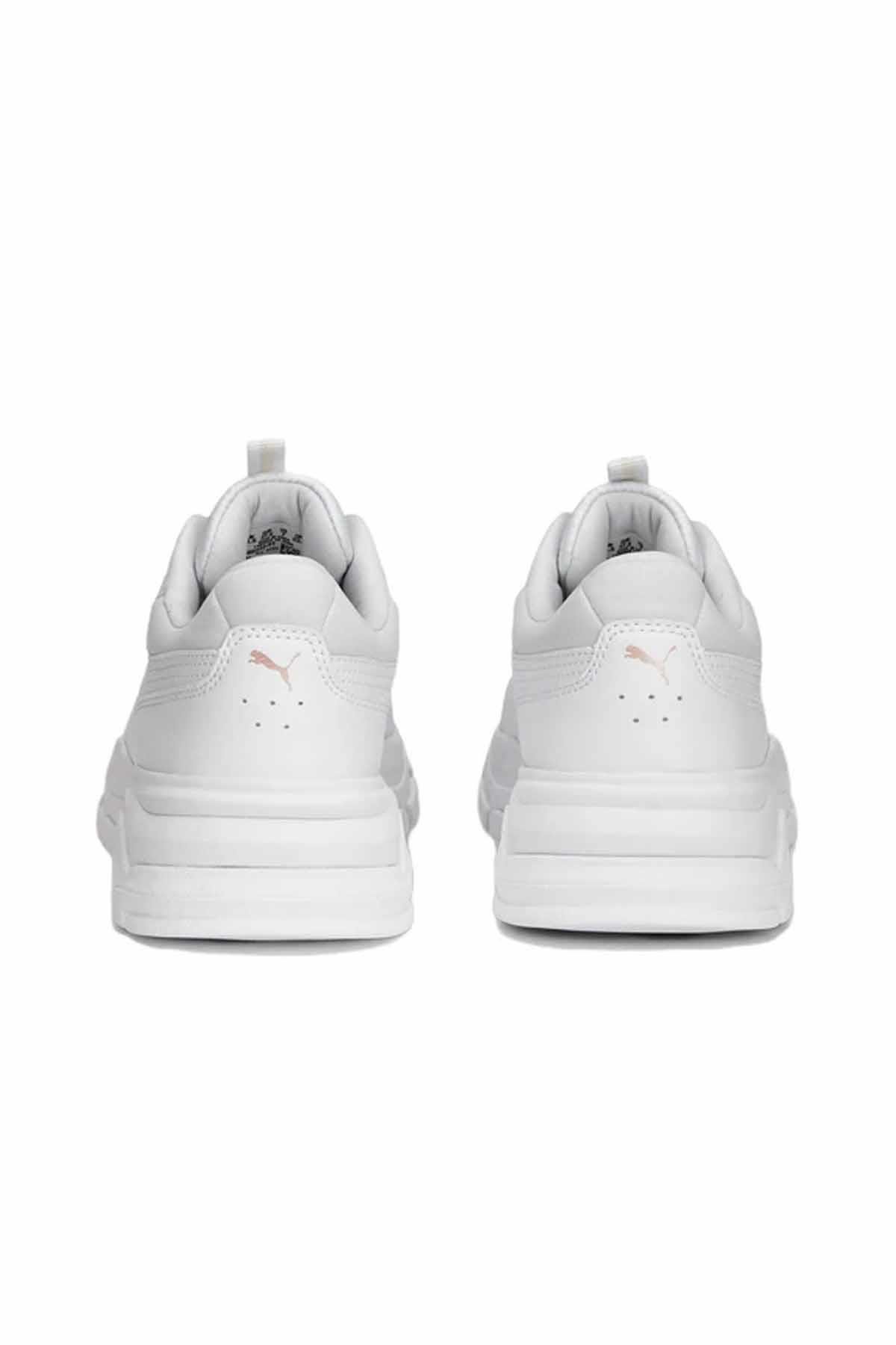 PUMASneakerPuma Yüksek Taban Kadın Spor Ayakkabı Cassia Via Kadın Sneaker Ayakkabı 389223-01 BEYAZ