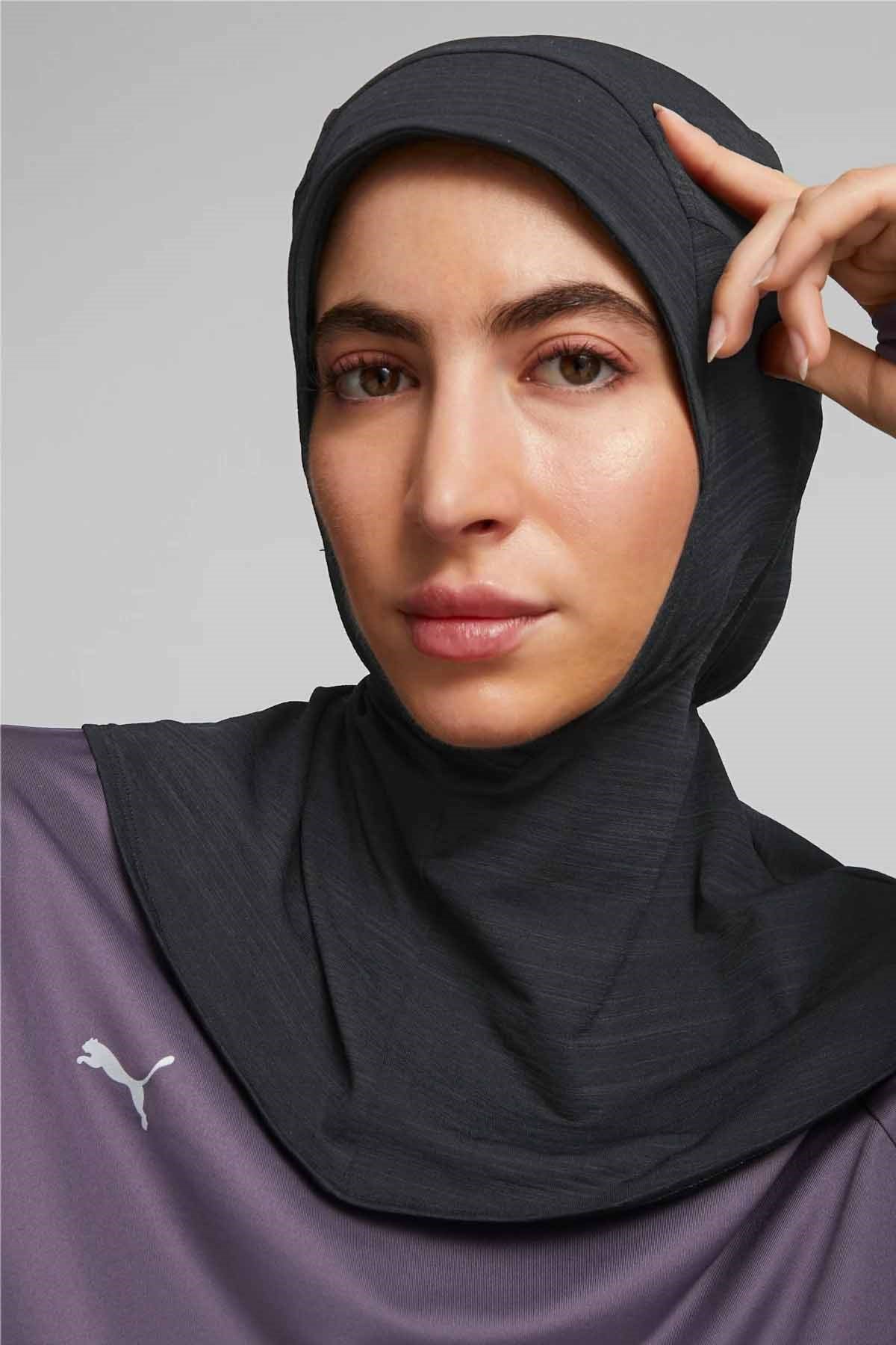 PUMASportif Baş ÖrütüsüPuma Baş Örtüsü Kadın Sportif Baş Örütüsü 024087 01 SIYAH