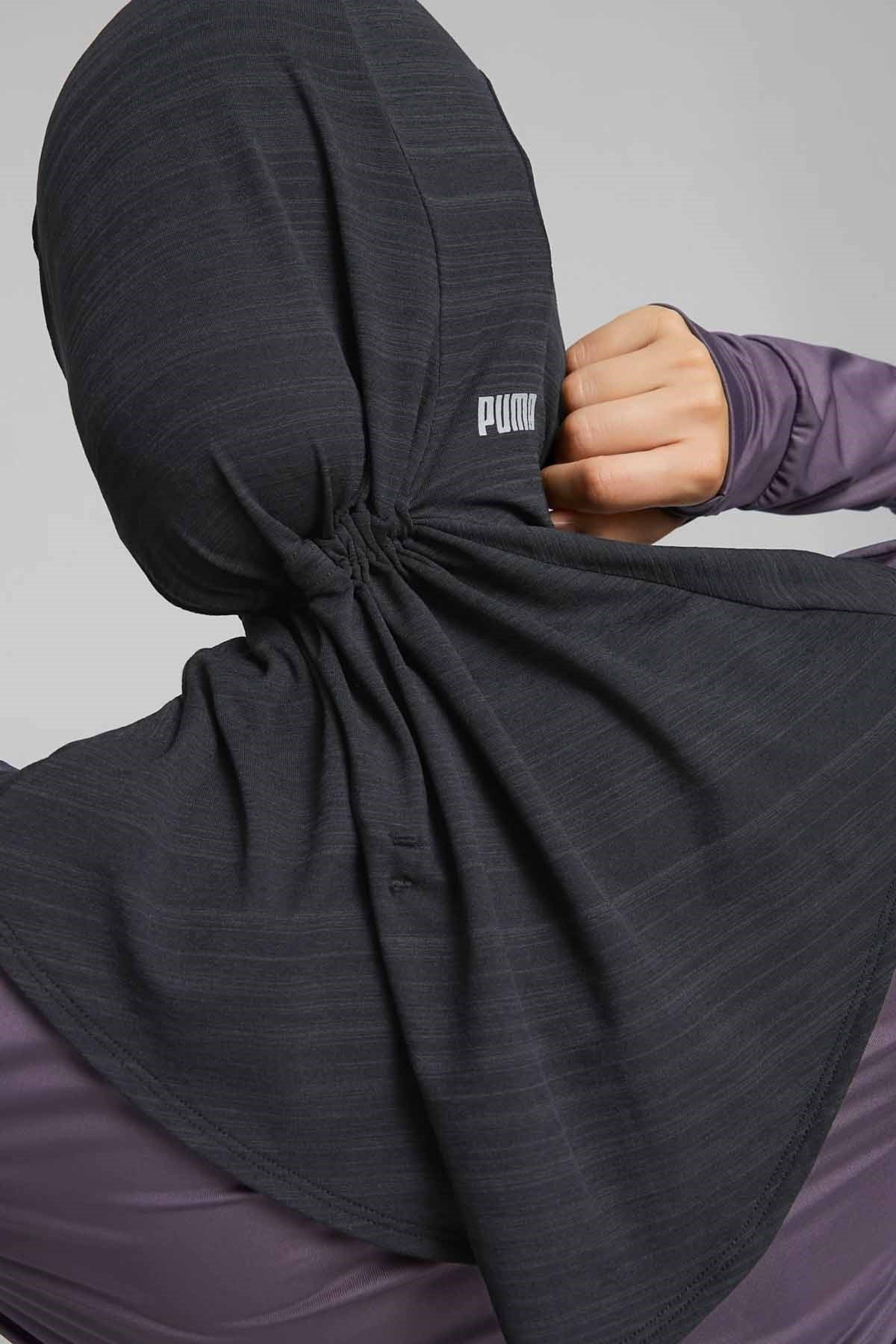 PUMASportif Baş ÖrütüsüPuma Baş Örtüsü Kadın Sportif Baş Örütüsü 024087 01 SIYAH