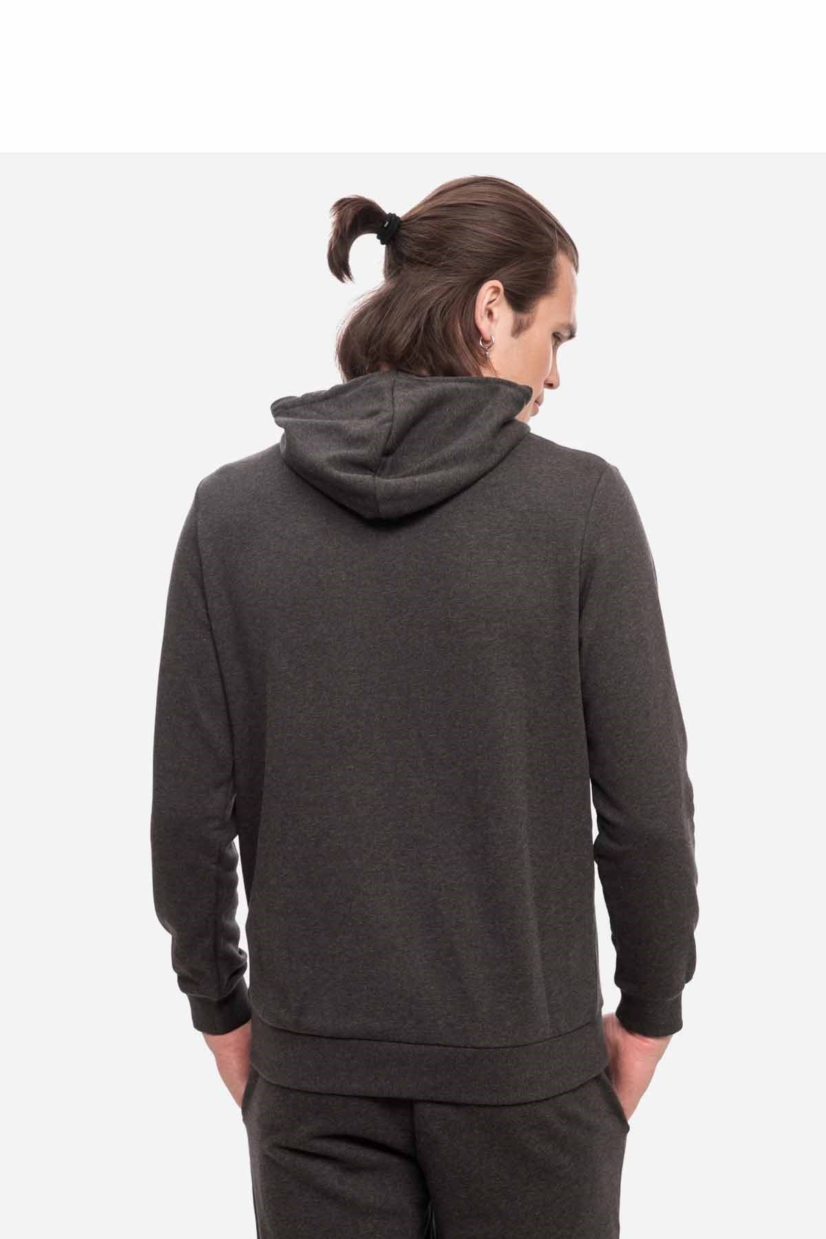 PUMASweatshirtPuma ESS Big Logo Hoodie Erkek Sweatshirt 586688 07 Dark Gray