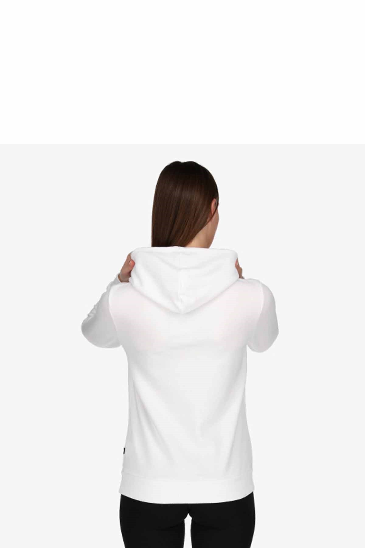 PUMASweatshirtPuma ESS Logo Hoodie TR (s) Kadın Sweatshirt 586791 02 White