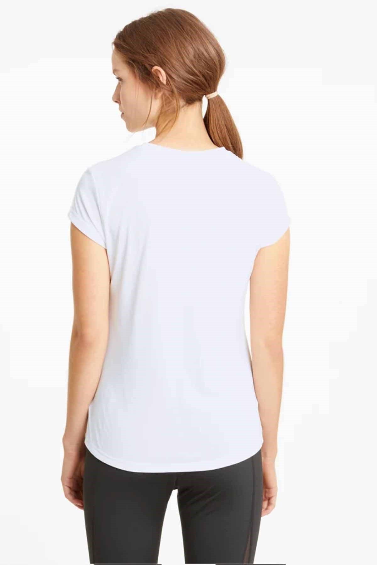 PUMATişörtPuma ACTIVE TEE Kadın Tişört 586857-02 BEYAZ
