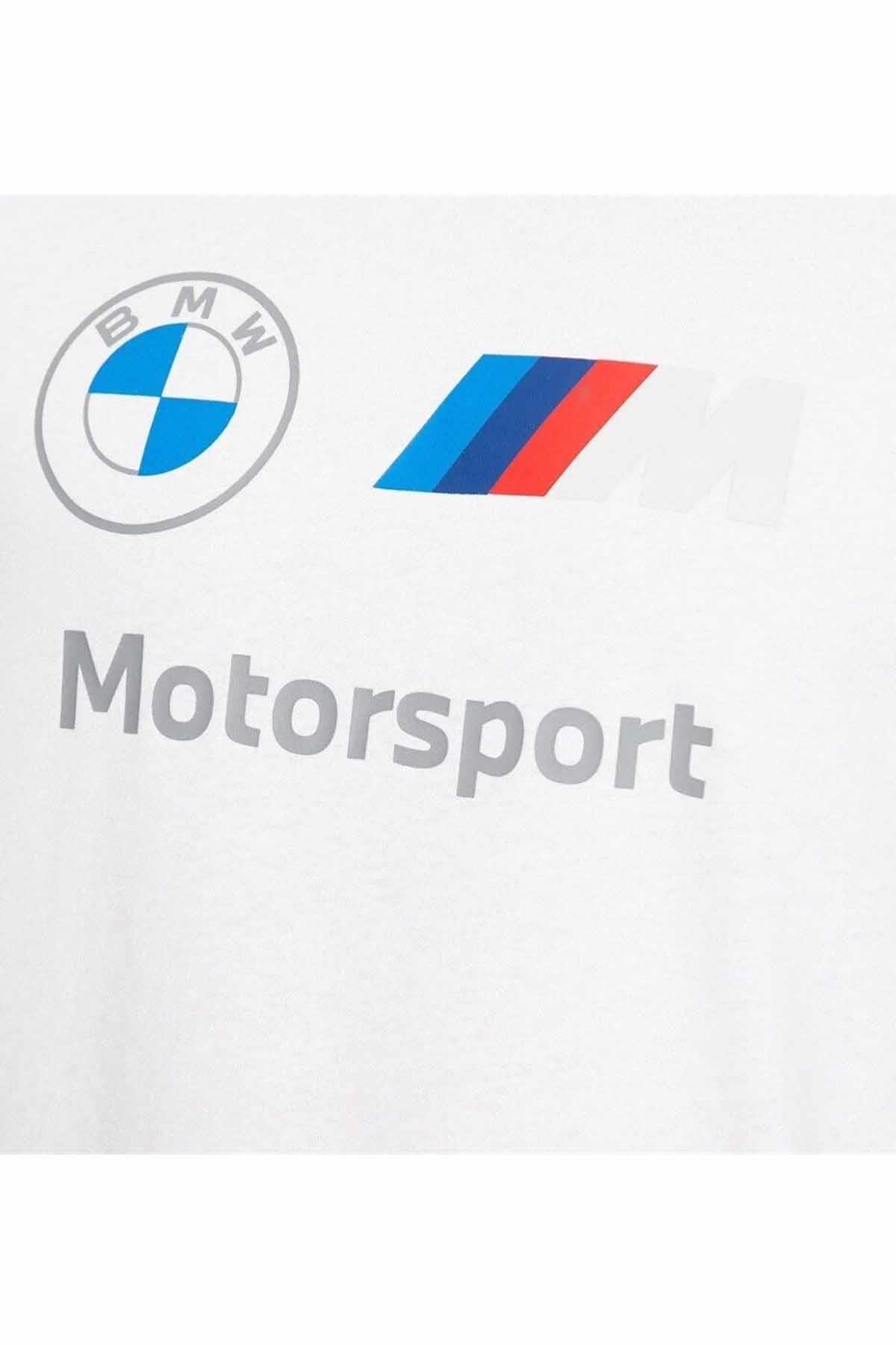 PUMATişörtPuma BMW M Sport Erkek Tişört 612314-02 BEYAZ