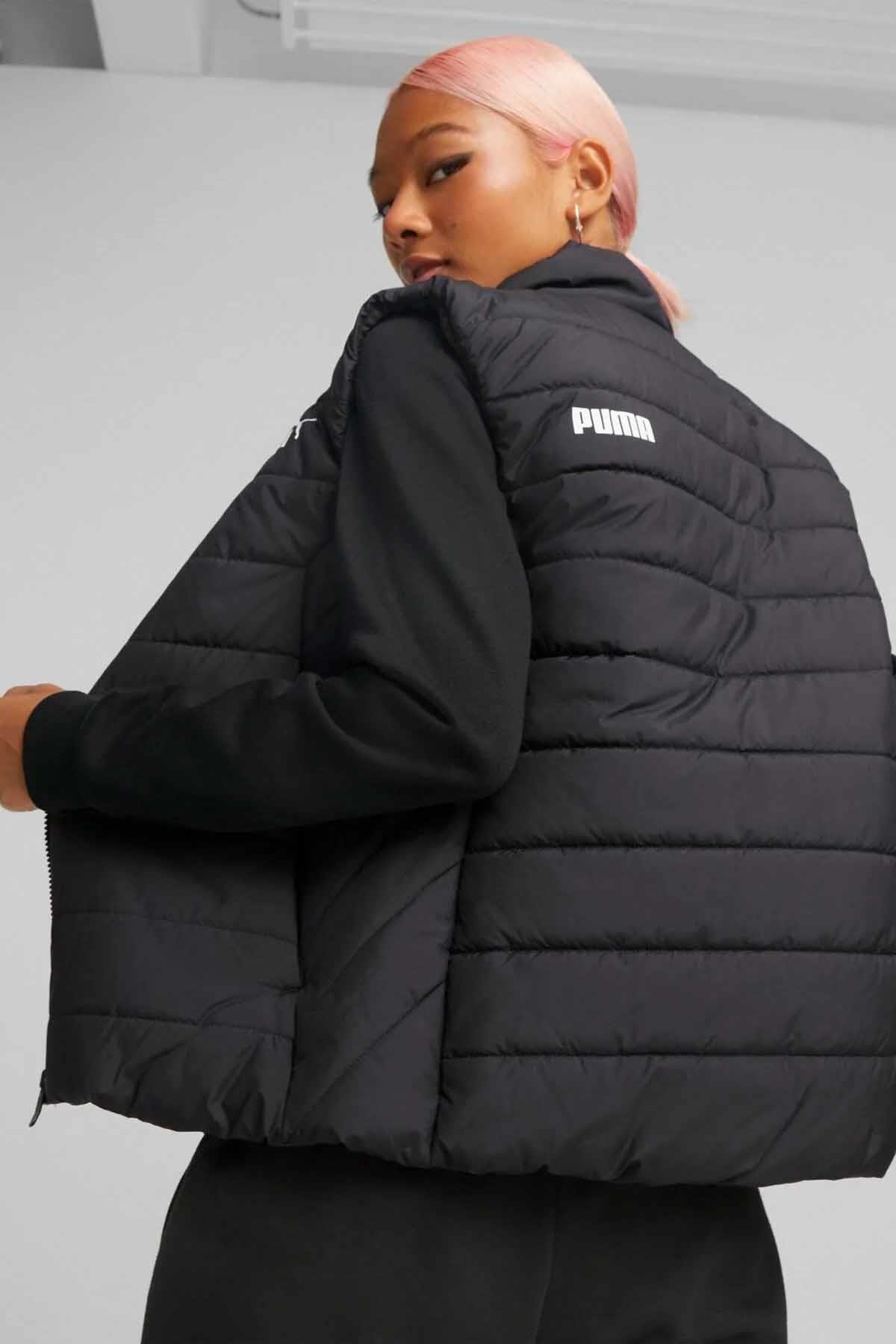 PUMAYelekPuma Ess Padded Vest Kadın Yelek 848941-01 Siyah