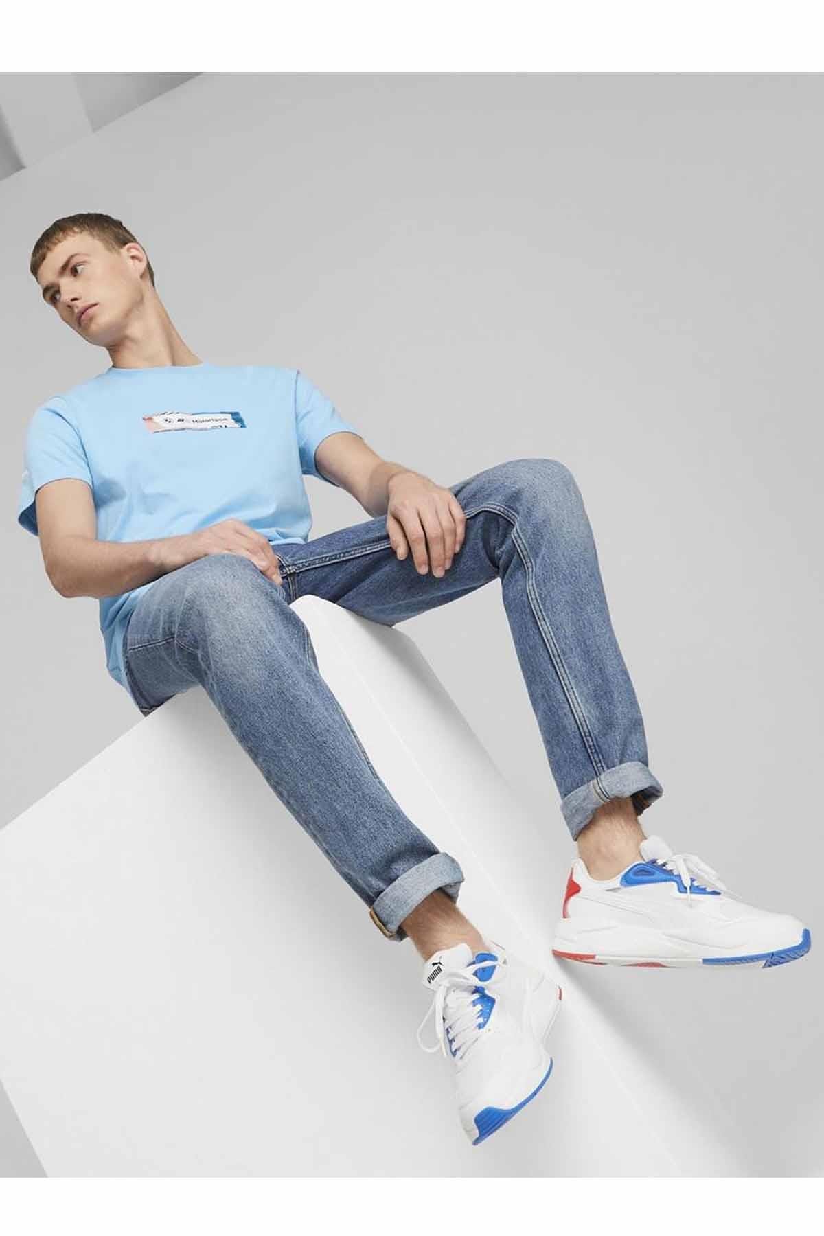 PUMAYürüyüş KoşuPuma BMW M Sport X-Ray Speed Erkek Yürüyüş Koşu Ayakkabı 307137-06 BEYAZ