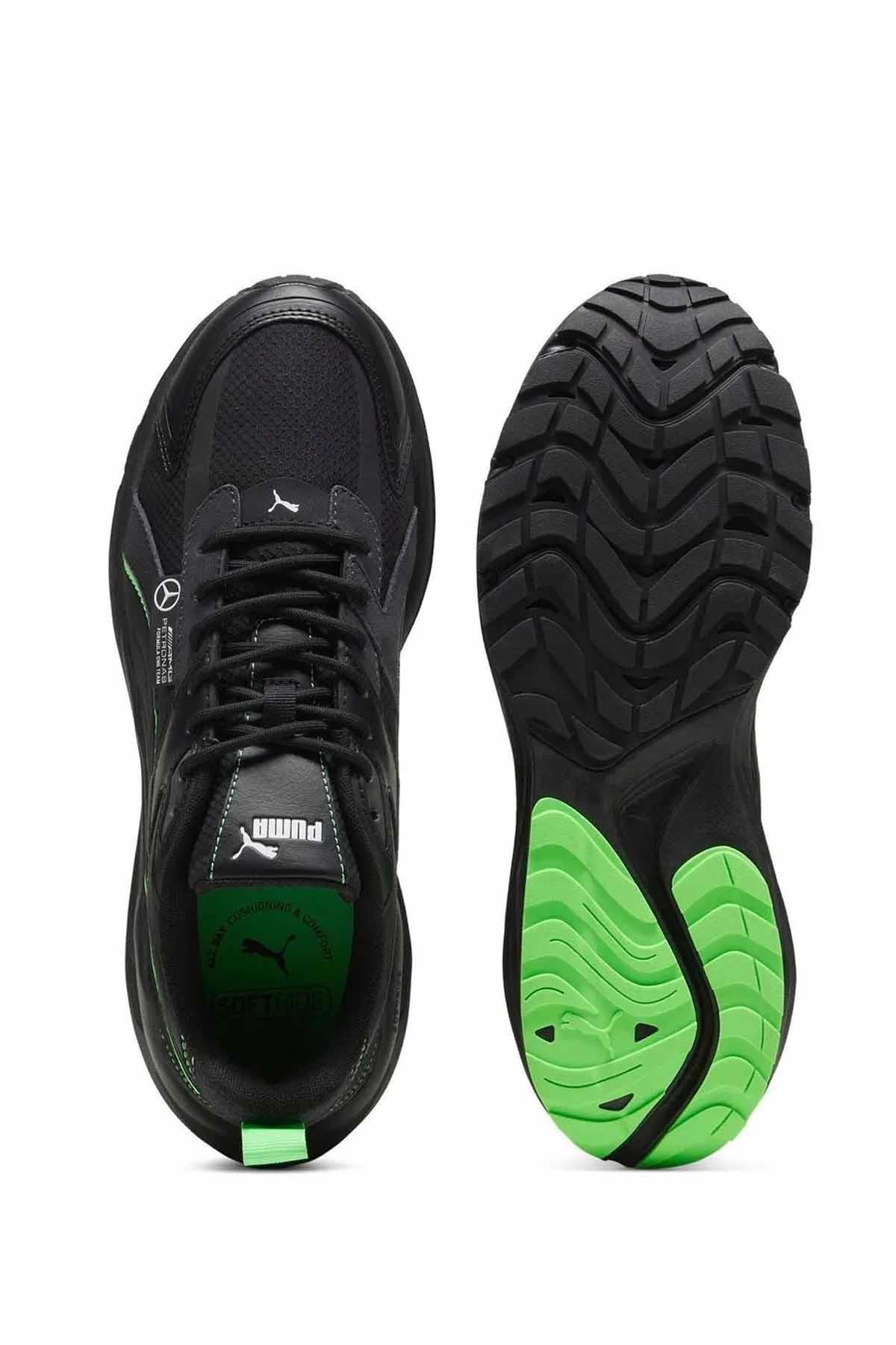 PUMAYürüyüş KoşuPuma MAPF1 Hypnotic Mercedes AMG Erkek Yürüyüş Koşu Ayakkabı 3084289-01 SIYAH