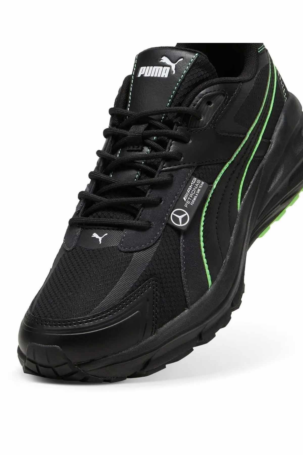 PUMAYürüyüş KoşuPuma MAPF1 Hypnotic Mercedes AMG Erkek Yürüyüş Koşu Ayakkabı 3084289-01 SIYAH