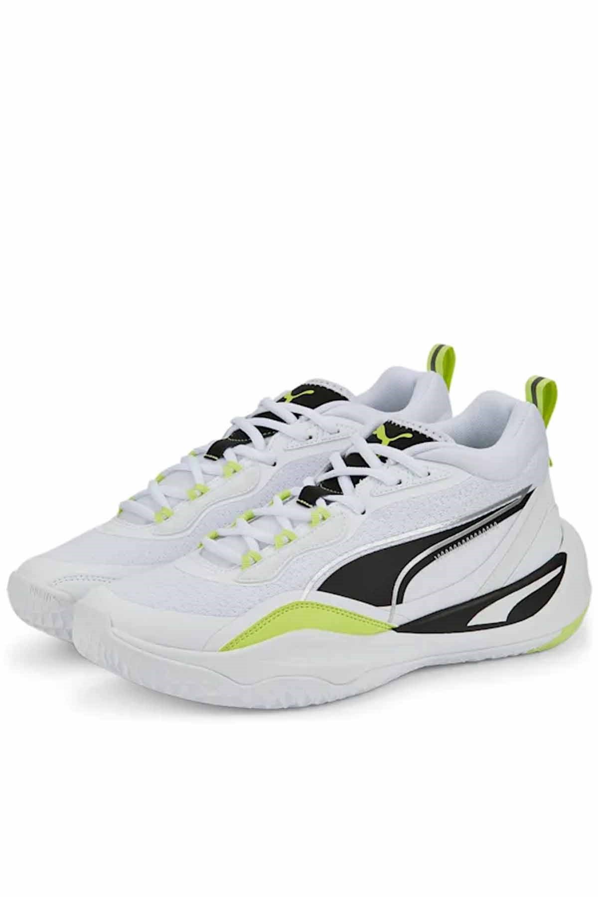 PUMAYürüyüş KoşuPuma Playmaker In Motion Erkek Yürüyüş Koşu Ayakkabı 387606-02 BEYAZ