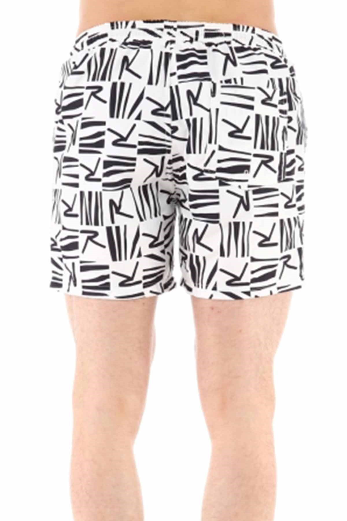 RARUDeniz ŞortuRaru Su İtici Kumaş Deniz Şortu Erkek Deniz Şortu 1-RDSH-005BEYAZ-SYH