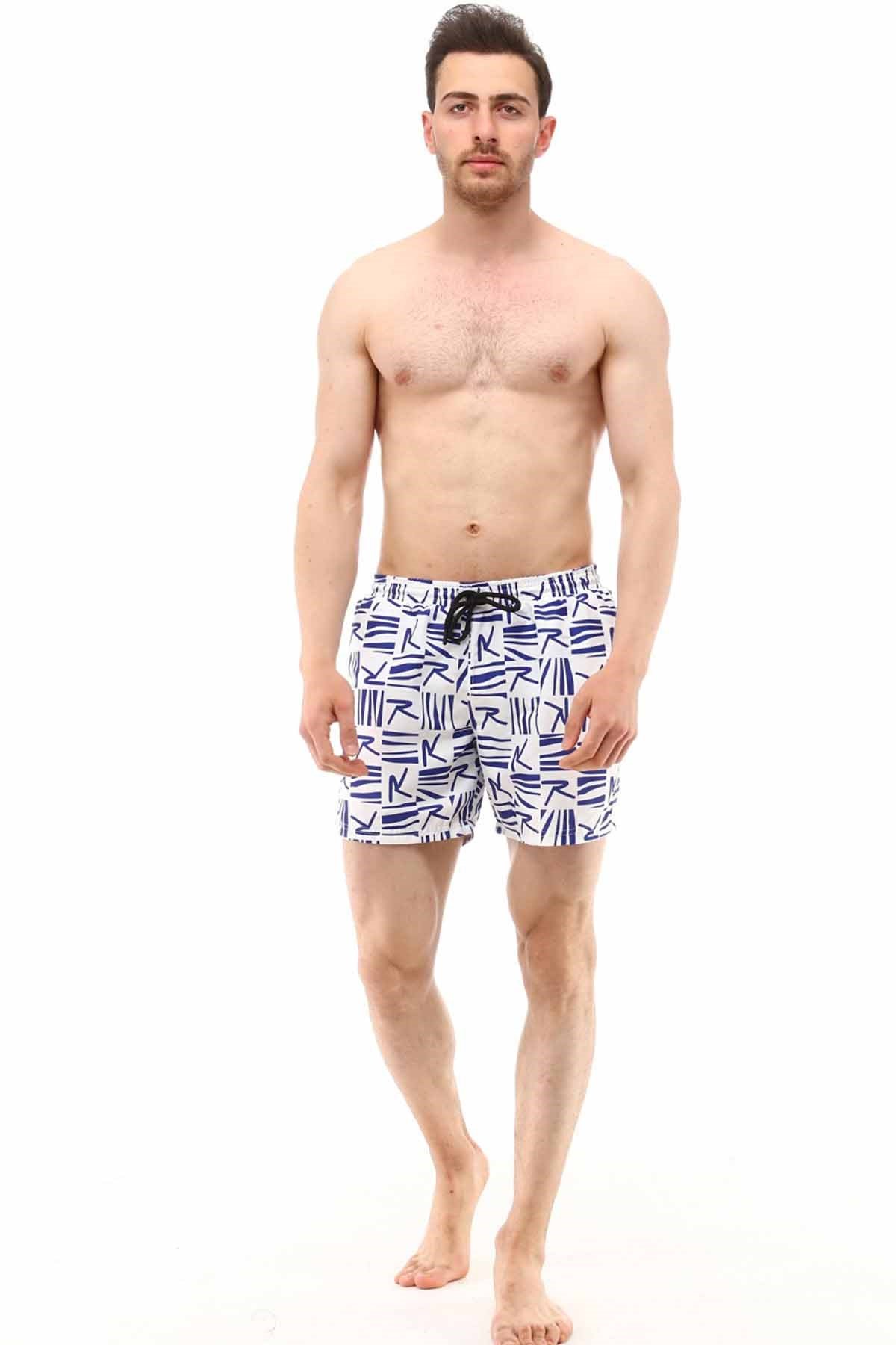RARUDeniz ŞortuRaru Su İtici Kumaş Deniz Şortu Erkek Deniz Şortu 1-RDSH-1930199