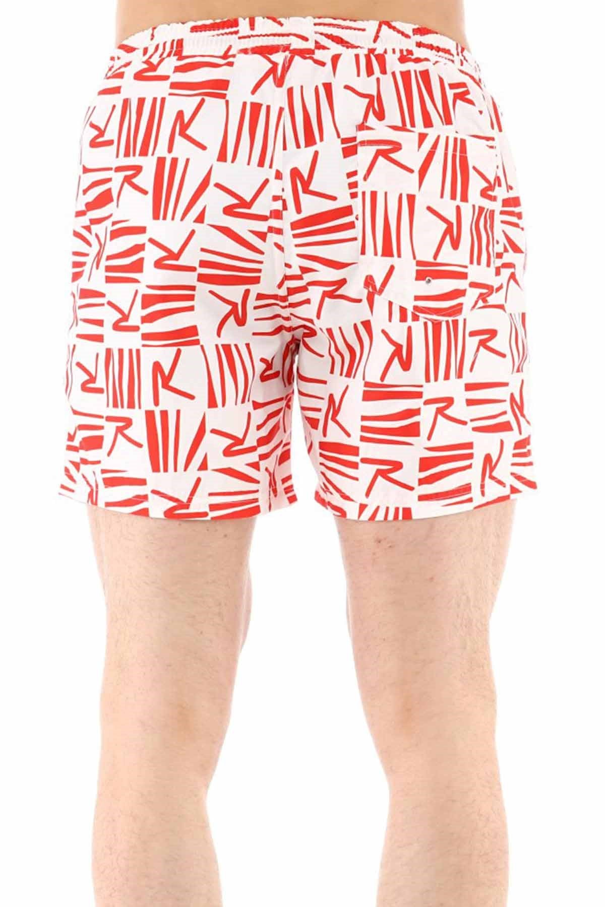 RARUDeniz ŞortuRaru Su İtici Kumaş Deniz Şortu Erkek Deniz Şortu 1-RDSH-250ByzKrmz