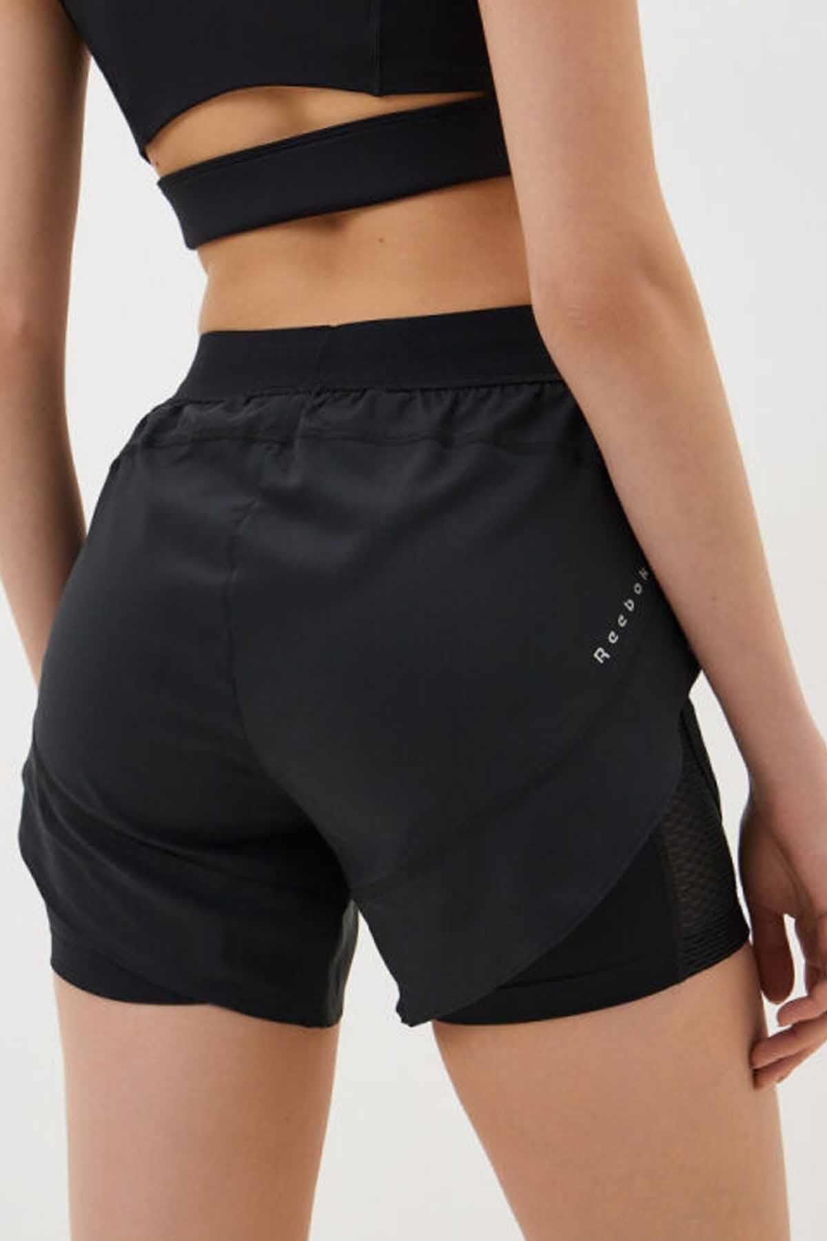 REEBOKŞortReebok Running 2 in 1 Short Kadın Şort 100075412Siyah