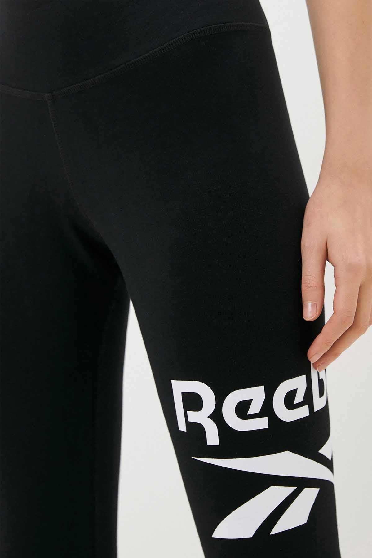 REEBOKTaytReebok RI BL Cotton Leggin Kadın Tayt 100042568Siyah