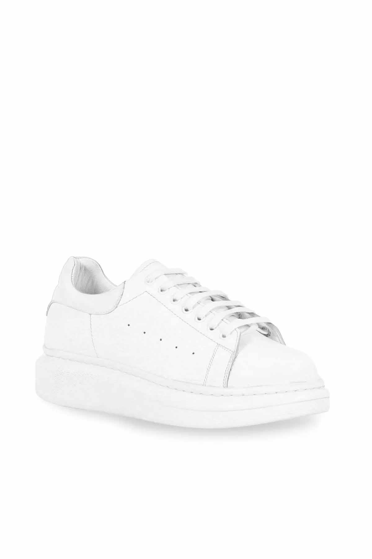 REKOR SPORGünlük SporRekorsport Alexander MQ Haki Deri Kadın Günlük Spor Ayakkabı RS-4003BEYAZ