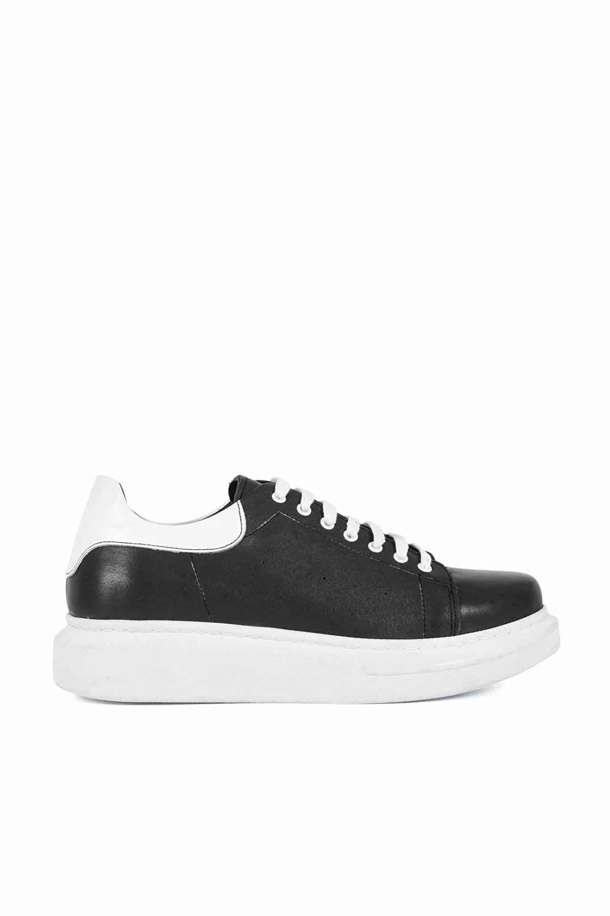 REKOR SPORGünlük SporRekorsport Alexander MQ Haki Deri Erkek Günlük Spor Ayakkabı RS-4001SIYAH-BYZ