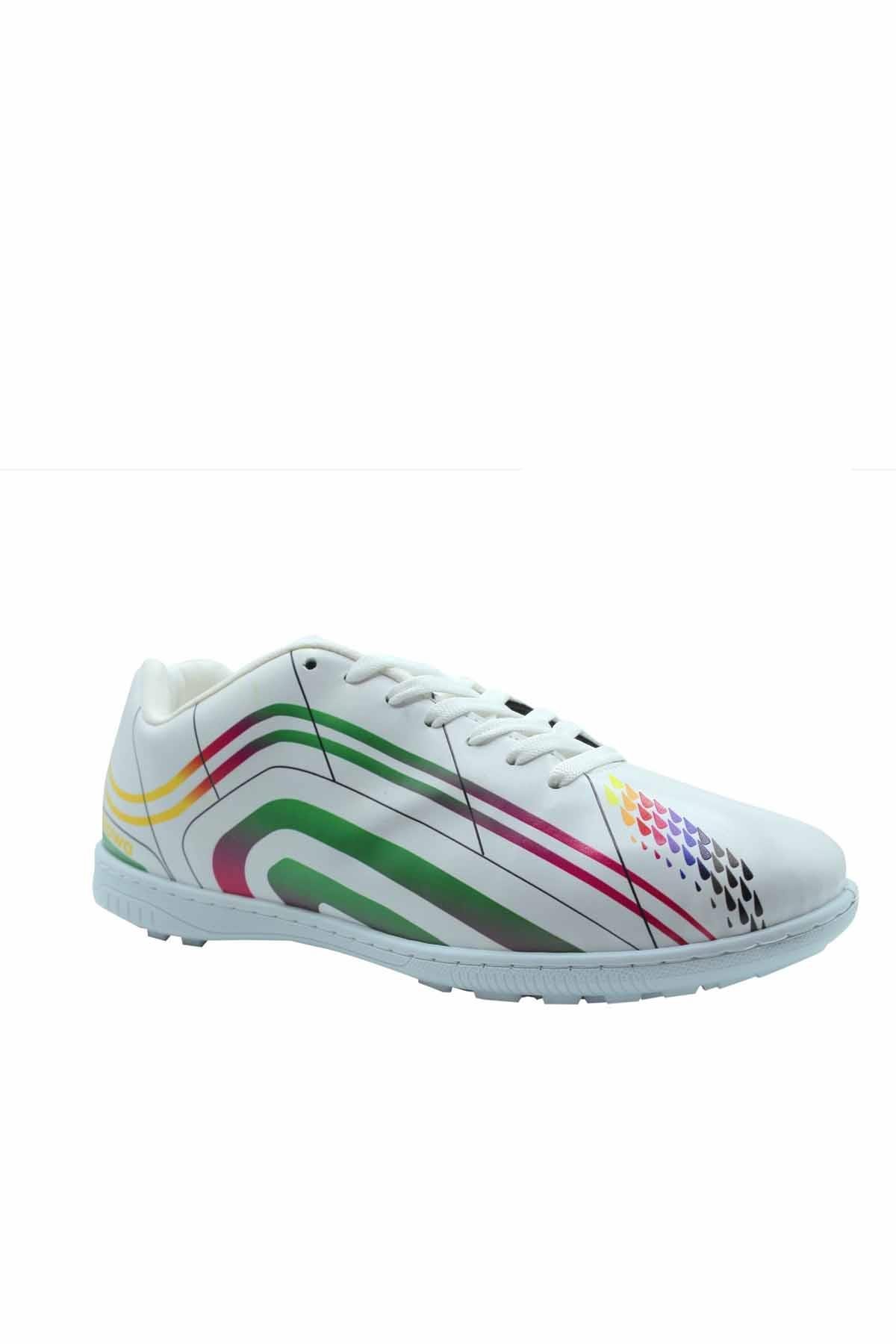 REKOR SPORHalı SahaRekorsport Mıkawa Erkek Halı Saha B-7 Erkek Halı Saha Ayakkabı RS-H-1004-3BEYAZ