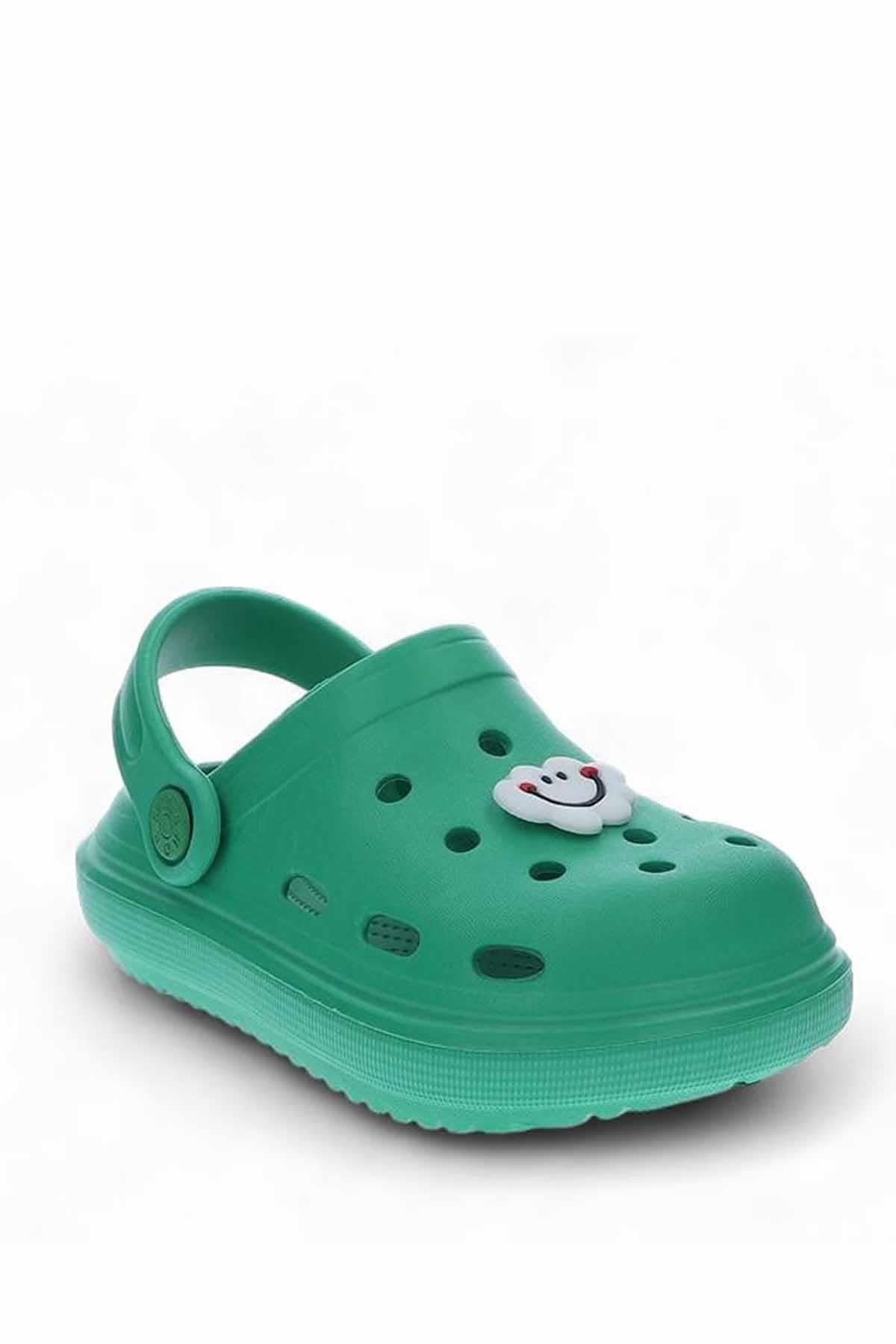 REKOR SPORTerlikÇocuk Deniz Havuz Sabo Günlük Comfort Terlik Çocuk Terlik Ayakkabı R-S 755YŞLKIRMIZI