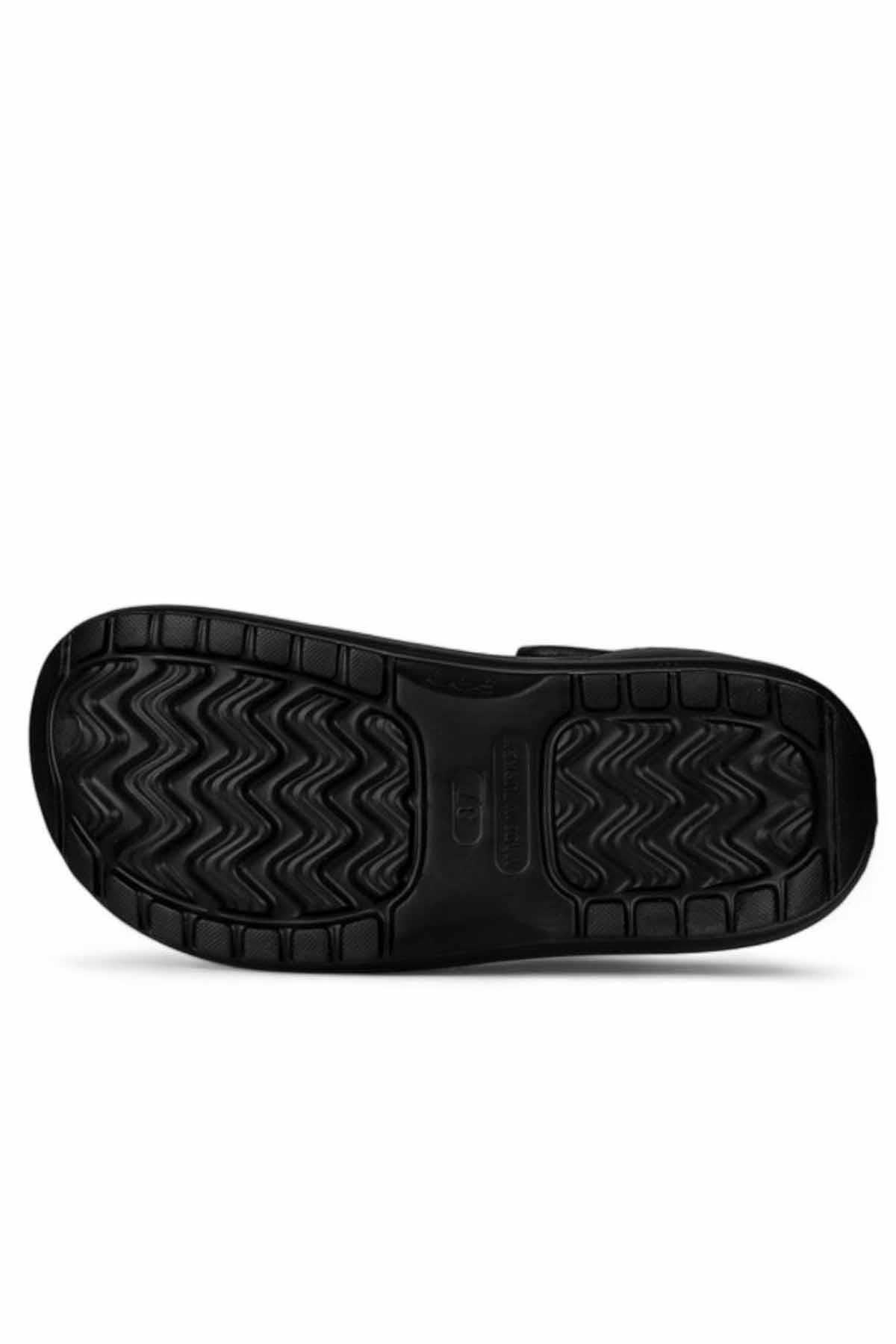 REKOR SPORTerlikKadın Deniz / Havuz Sabo Doktor Hemşire Hastane Comfort Günlük Terlik Sandalet Kadın Terlik Ayakkabı R-S 642SYHSiyah