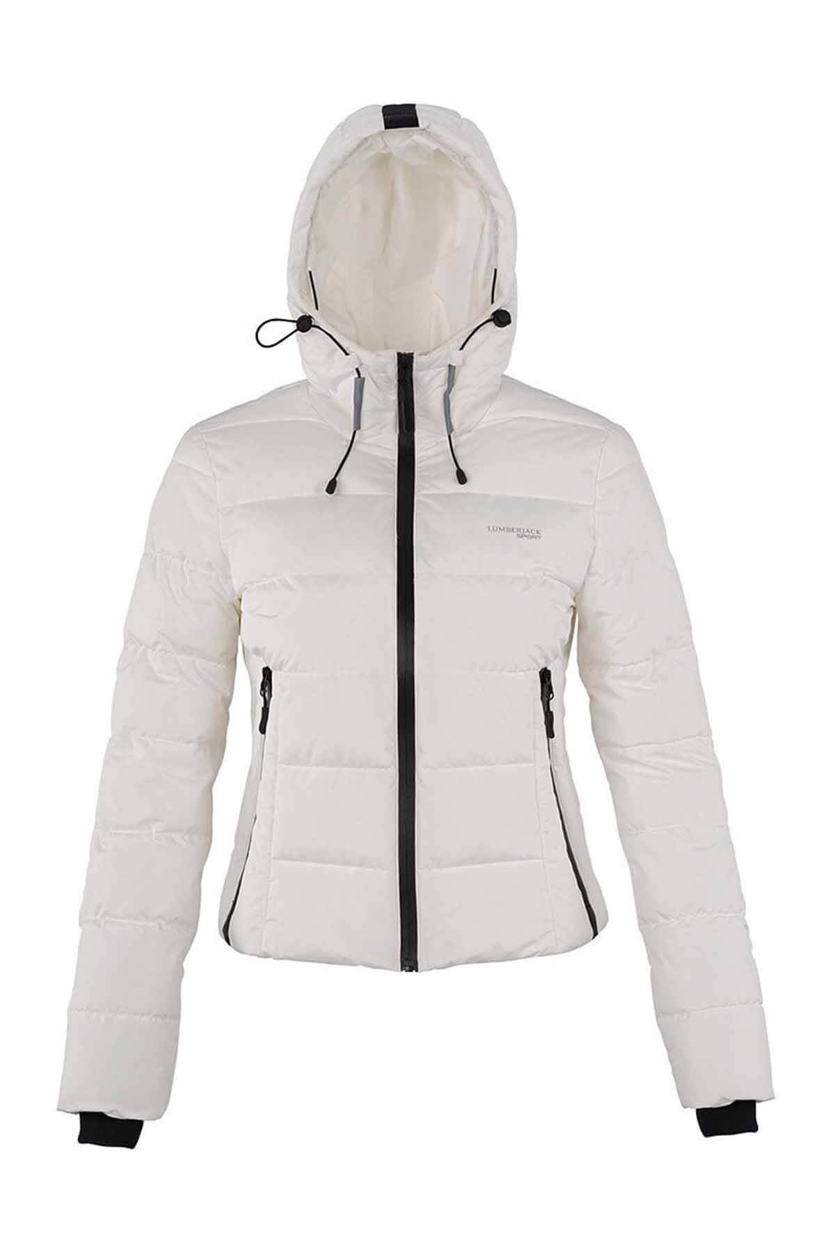 Sahil SporMontLumberjack APRESKI COAT Kadın Mont RS-100559599BEYAZ