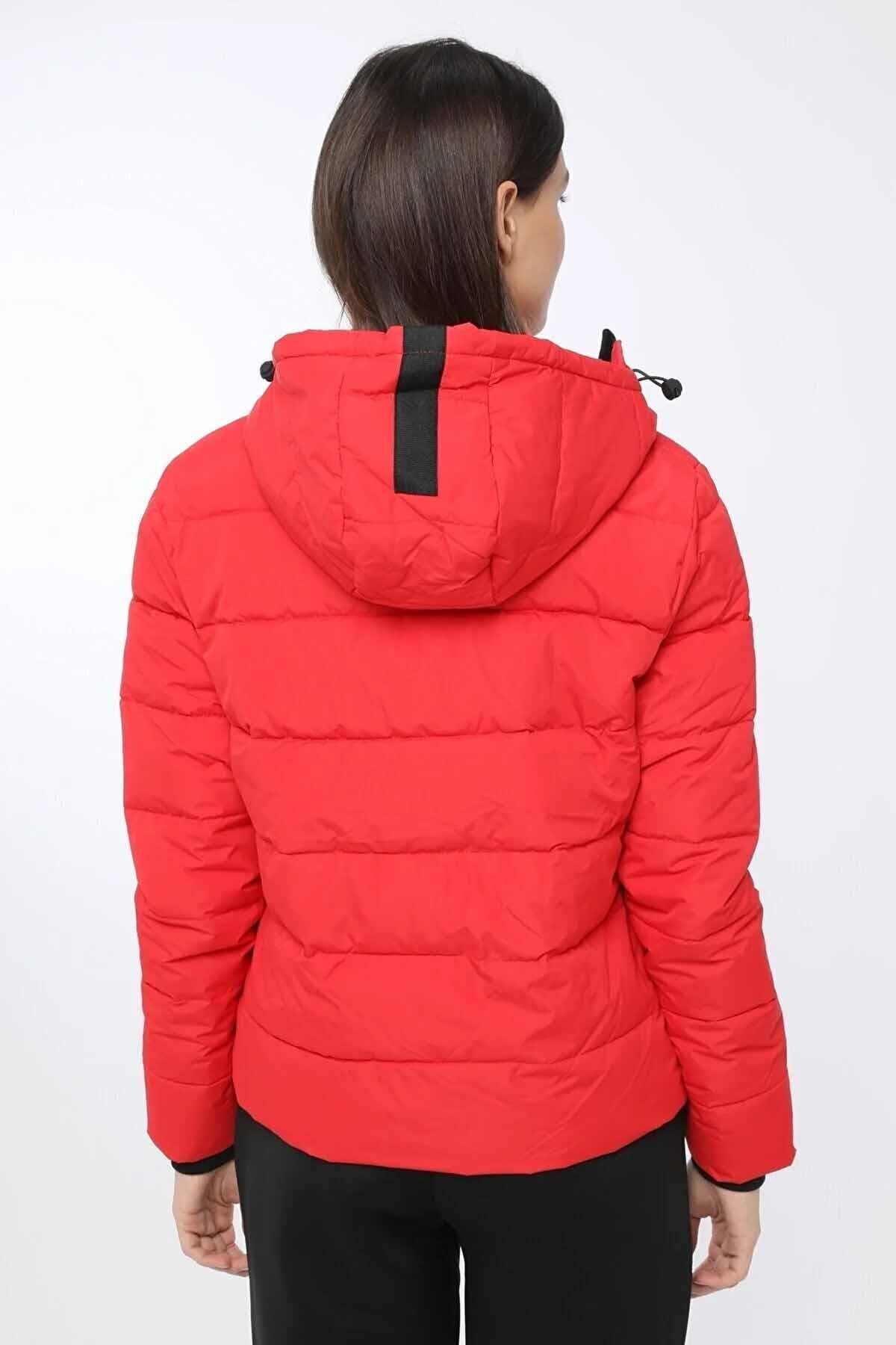 Sahil SporMontLumberjack APRESKI COAT Kadın Mont 100559600KIRMIZI