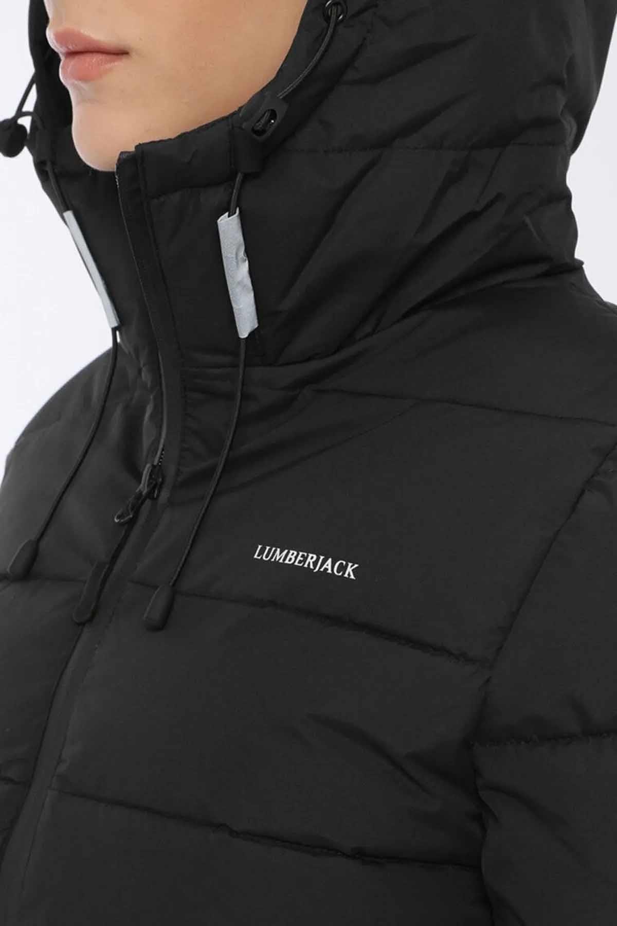 Sahil SporMontLumberjack APRESKI COAT Kadın Mont 100559602SIYAH