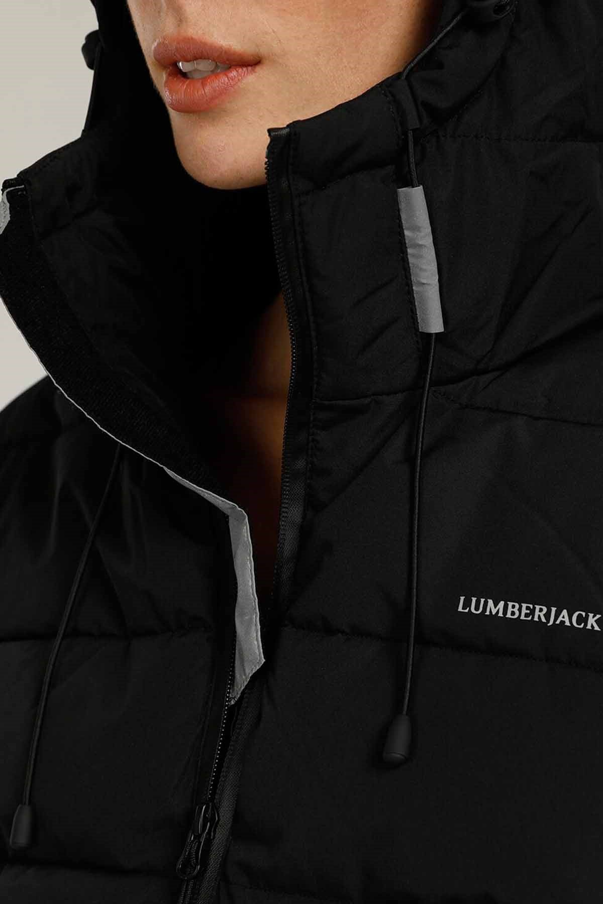 Sahil SporMontLumberjack Su Gecirmez Bayan Mont Kadın Mont LMR0010SIYAH