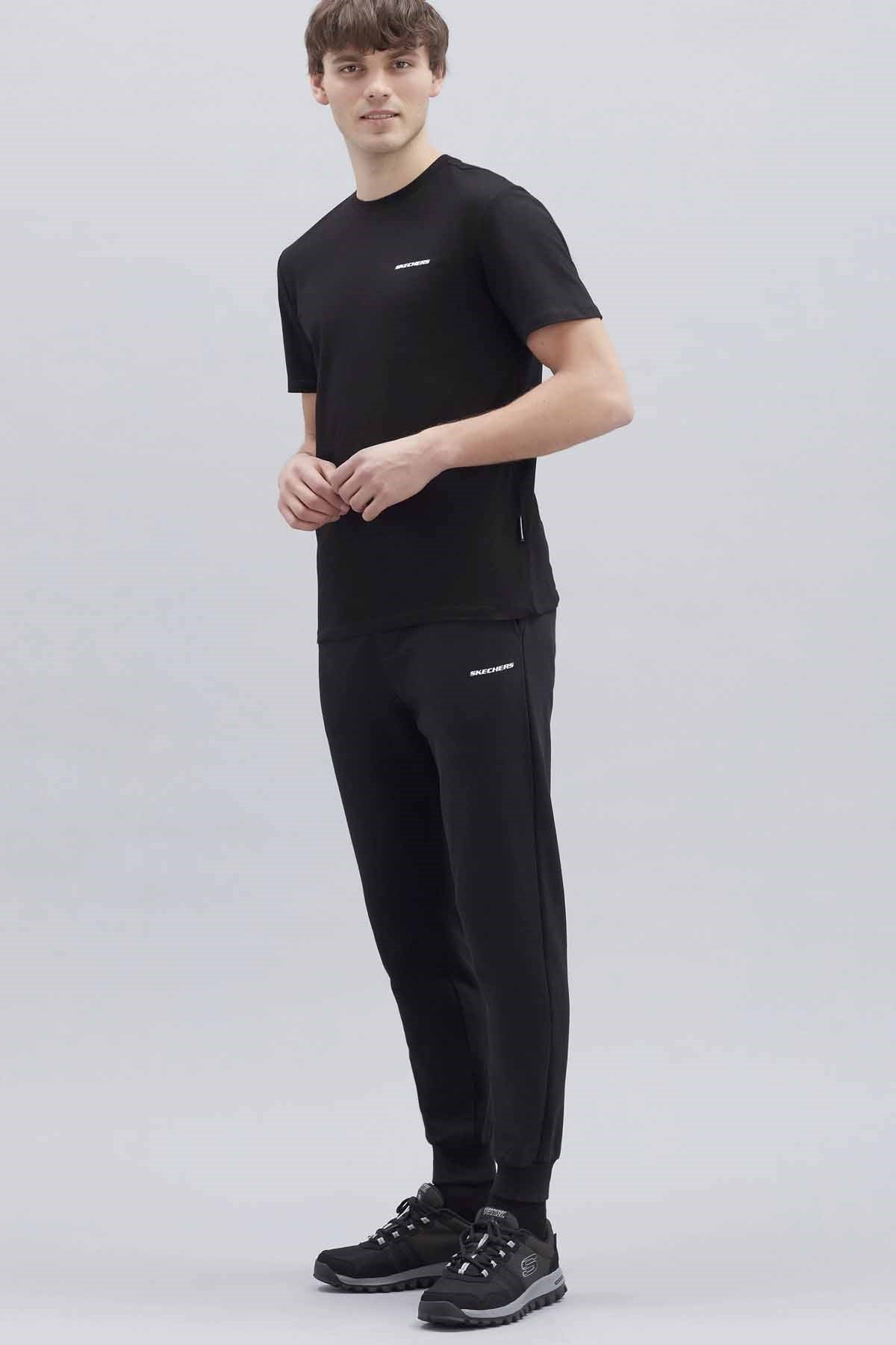 SKECHERSEşofman AltSkechers M New Basics Jogger Sweatpant Erkek Eşofman Alt S212268-001 Black