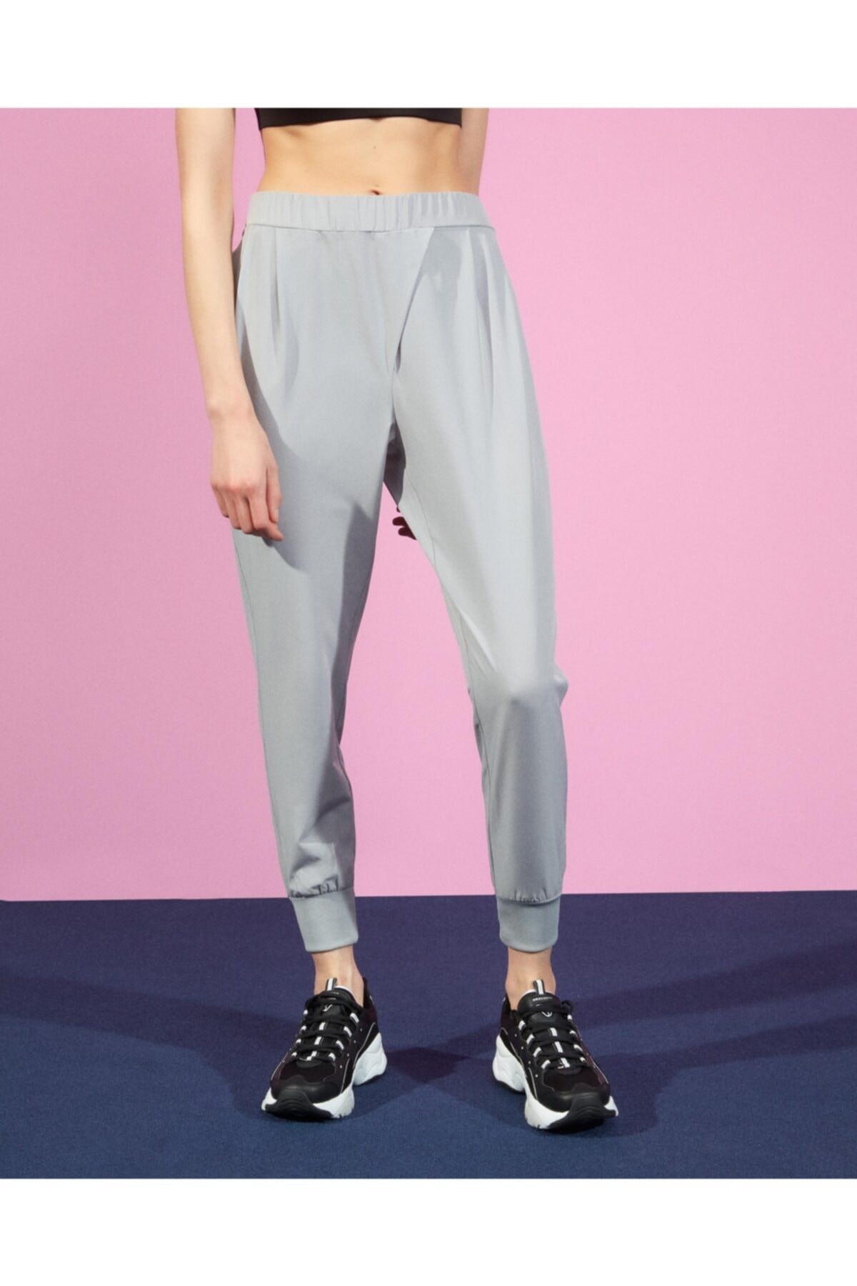 SKECHERSEşofman AltSkechers Micro Collection W Jogger Kadın Eşofman Alt S211078-032 Gri