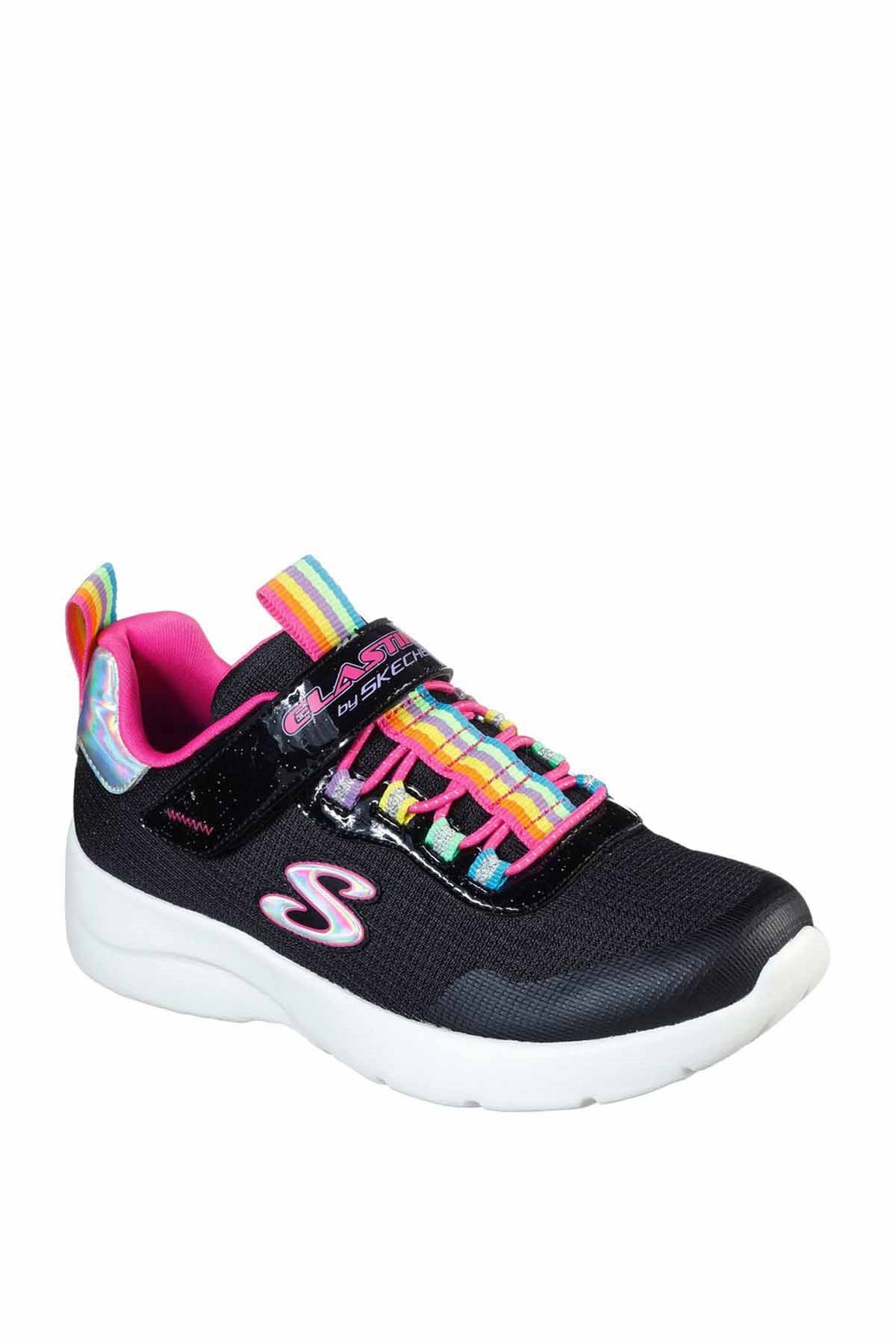 SKECHERSGünlük SporSkechers Dynamight 2.0-Rockin' Rainbow Çocuk Günlük Spor Ayakkabı 302464L BKMT Siyah