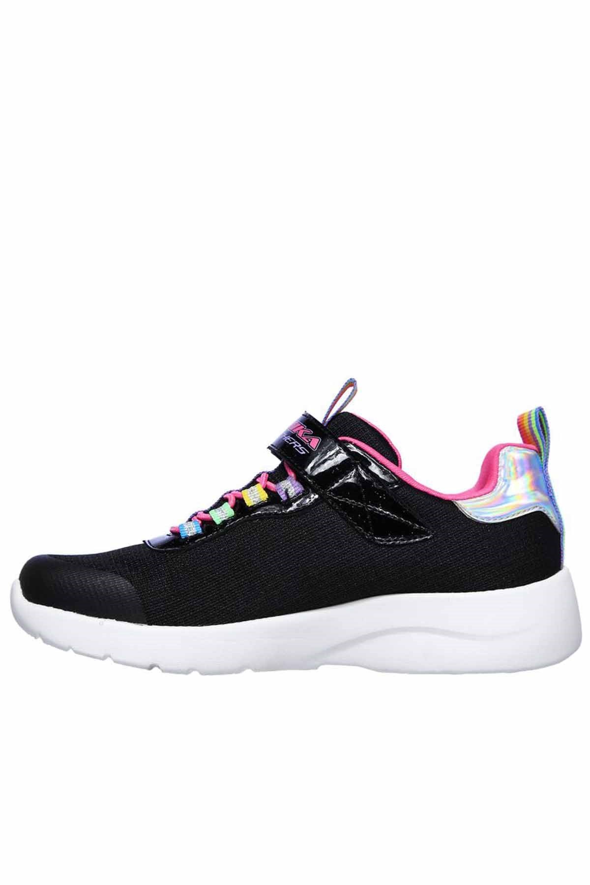 SKECHERSGünlük SporSkechers Dynamight 2.0-Rockin' Rainbow Çocuk Günlük Spor Ayakkabı 302464L BKMT Siyah