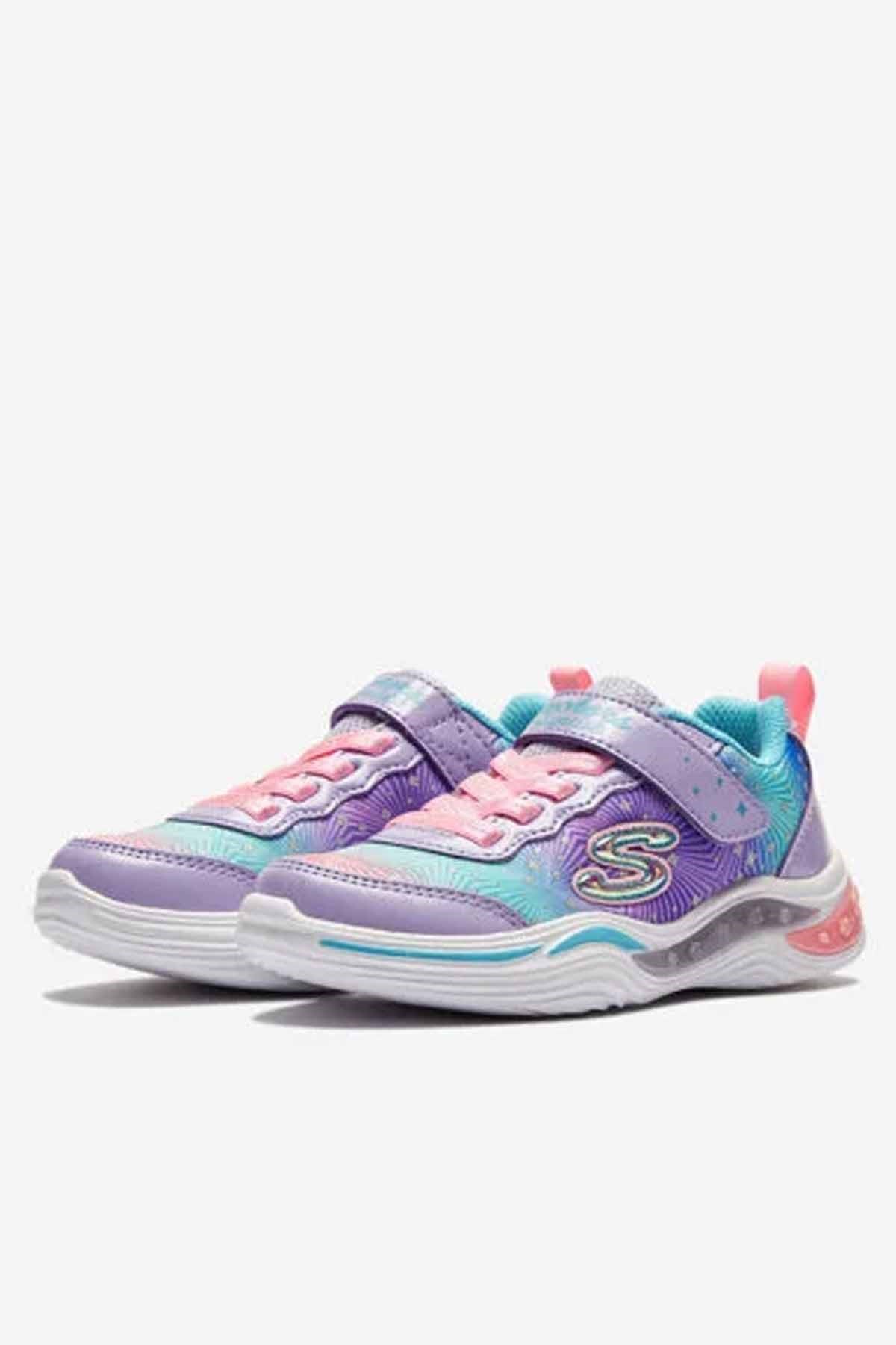 SKECHERSGünlük SporSkechers Power Petals-Painted Daisy Çocuk Günlük Spor Ayakkabı 20335L LVMT Lavanta