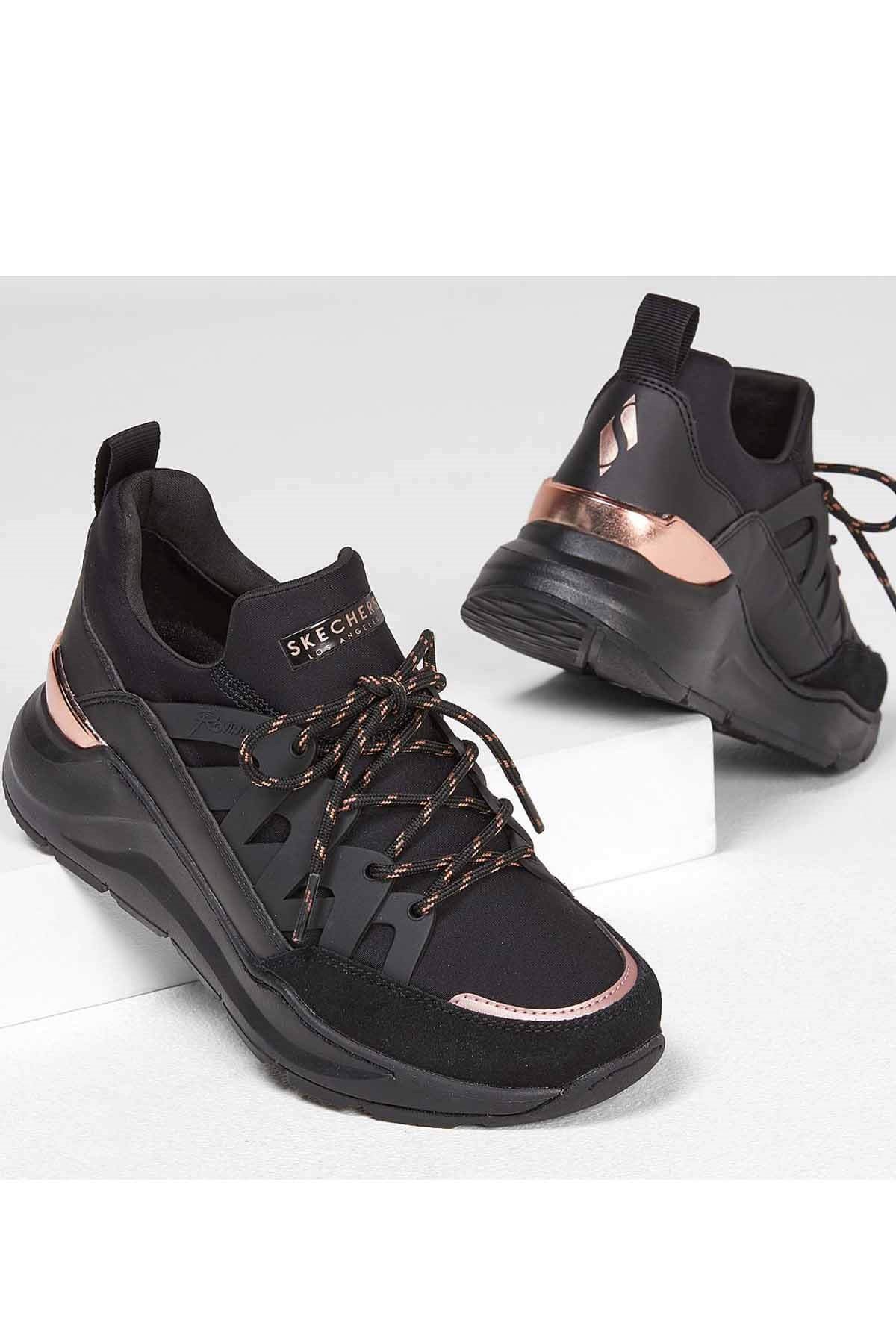 SKECHERSGünlük SporSkechers Rovina Kadın Günlük Spor Ayakkabı 155248 BBK Siyah