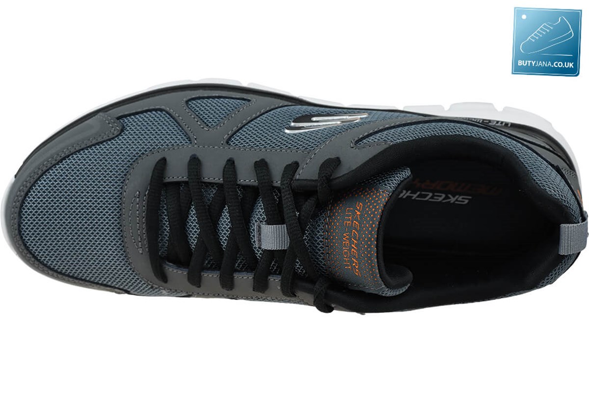 SKECHERSGünlük SporSkechers Track- Scloric Erkek Günlük Spor Ayakkabı 52631 CCBK-Gri