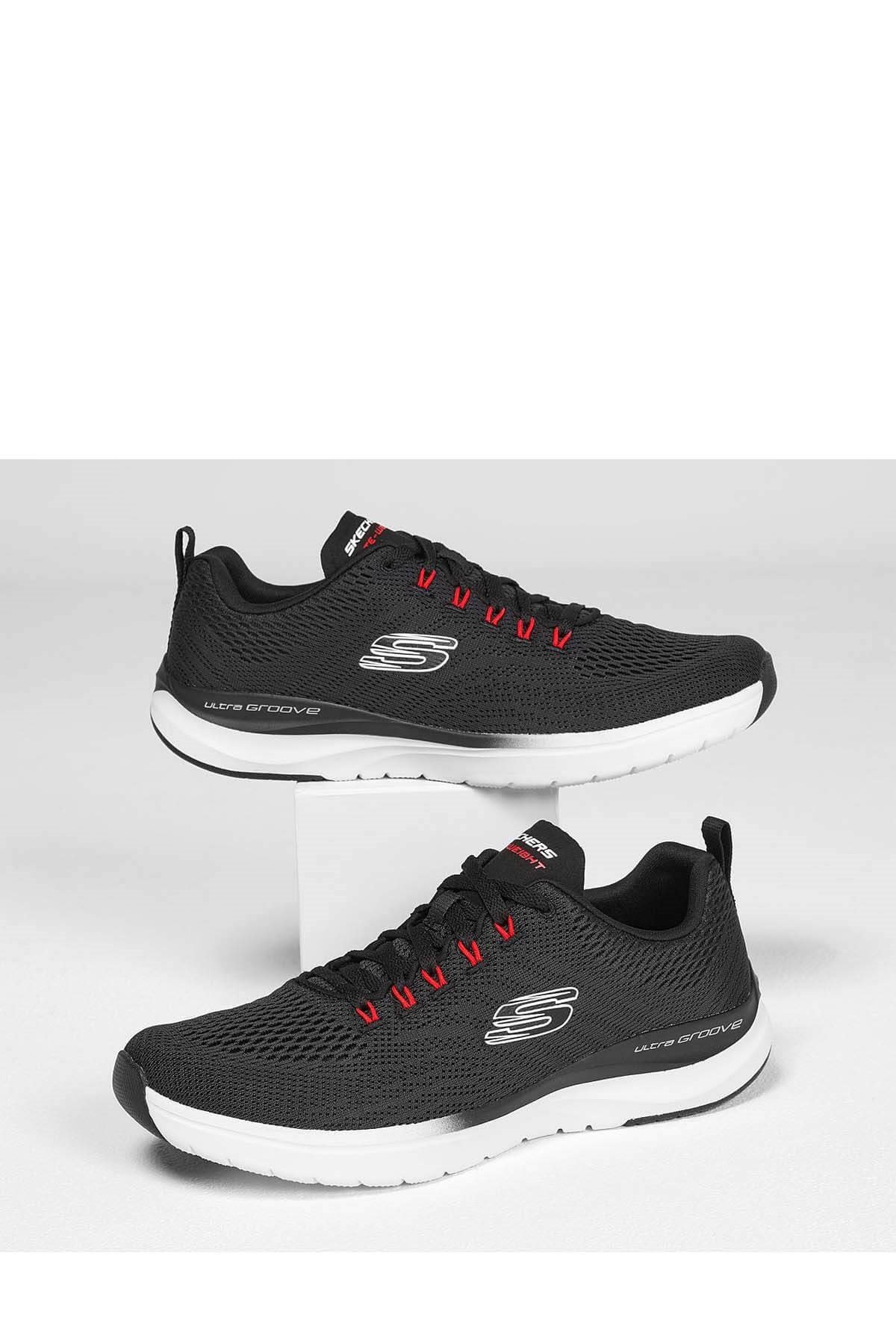 SKECHERSGünlük SporSkechers Ultra Groove Templar Erkek Günlük Spor Ayakkabı 232032 BLK-Siyah