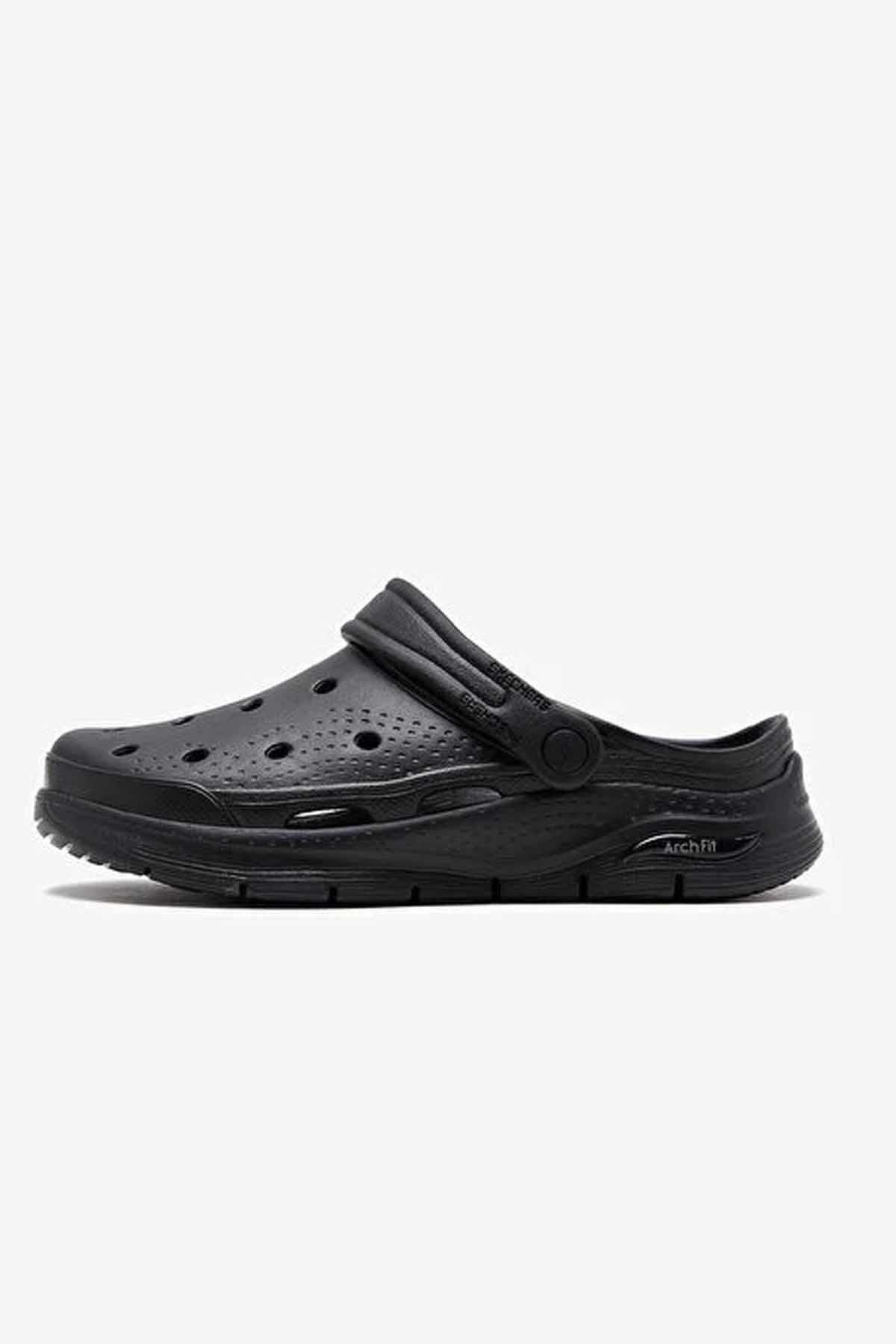 SKECHERSSandaletSkechers ARCH FIT FOAMIES - VALIANT Erkek Sandalet Ayakkabı 243160 BBK Siyah