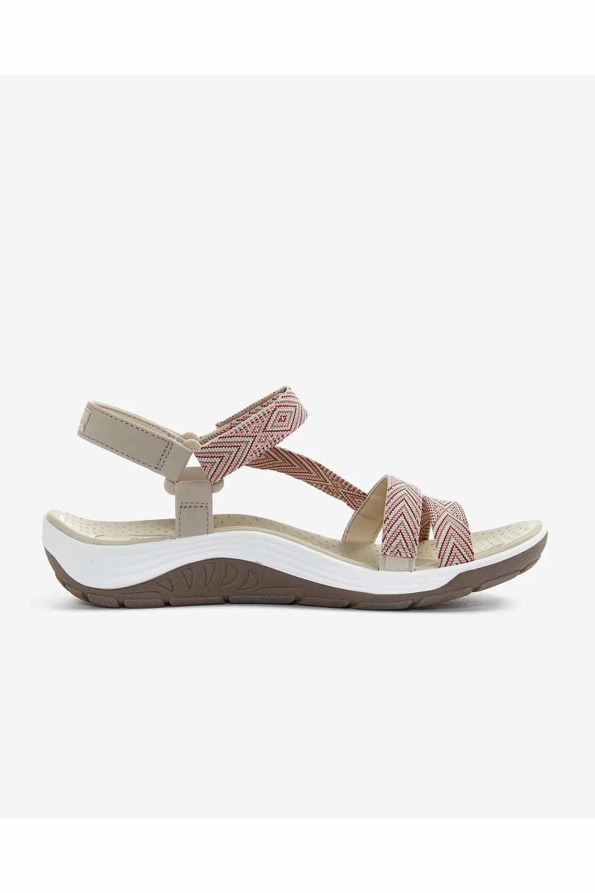 SKECHERSSandaletSkechers REGGAE CUP Kadın Sandalet Ayakkabı 163126 NTBG Natürel