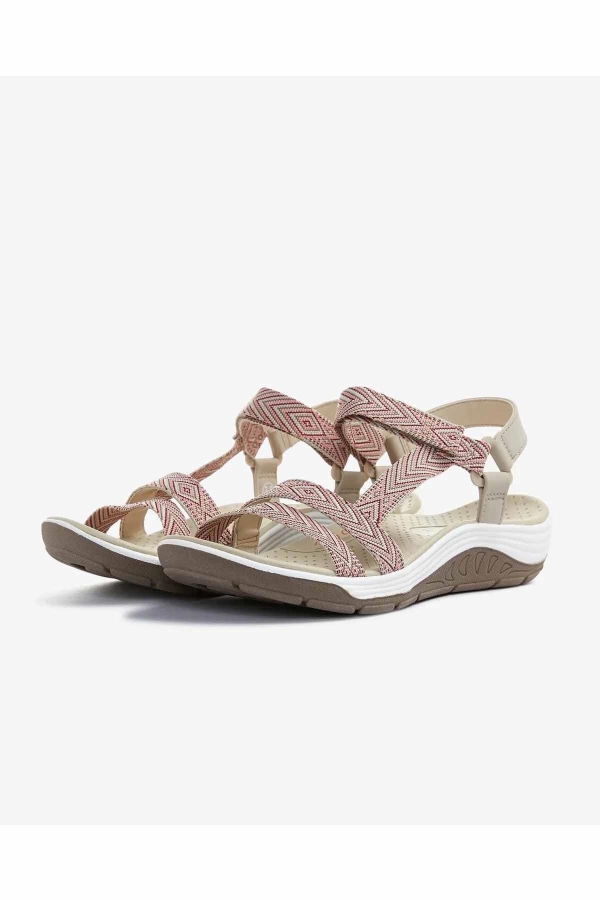 SKECHERSSandaletSkechers REGGAE CUP Kadın Sandalet Ayakkabı 163126 NTBG Natürel
