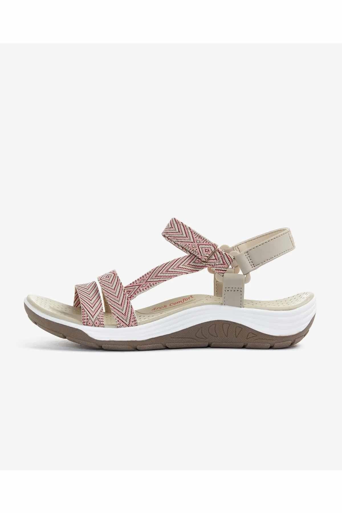 SKECHERSSandaletSkechers REGGAE CUP Kadın Sandalet Ayakkabı 163126 NTBG Natürel