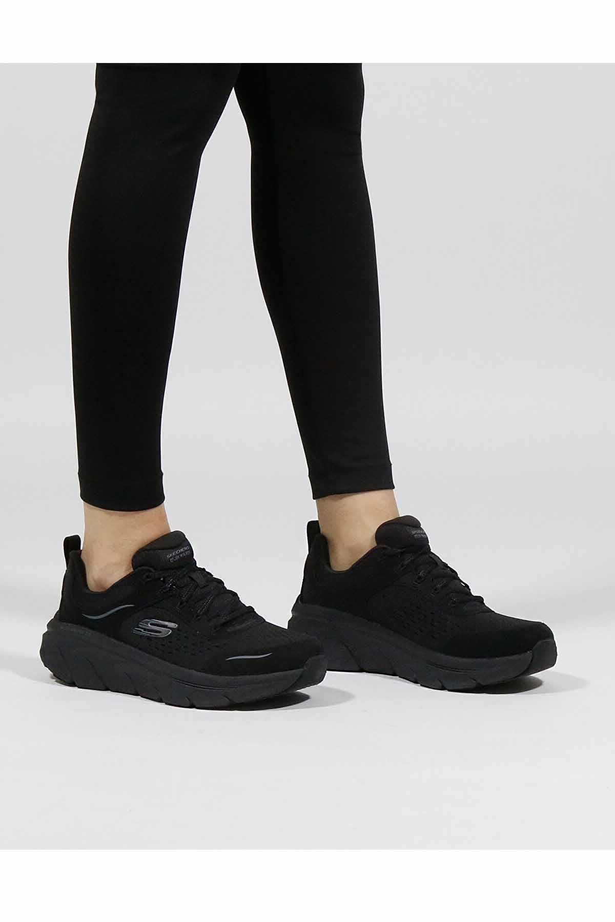 SKECHERSSneakerSkechers D'LUX WALKER 2.0 Kadın Sneaker Ayakkabı 150093 BBK Siyah