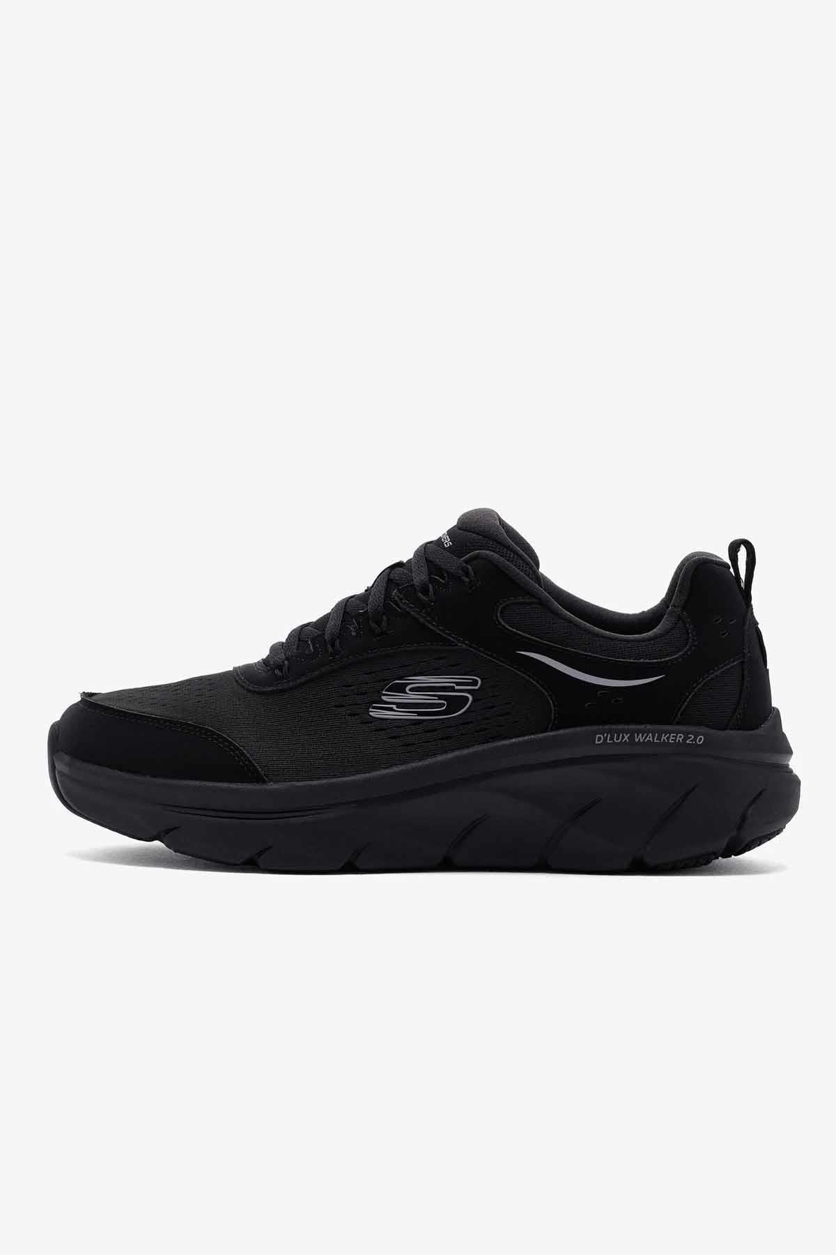 SKECHERSSneakerSkechers D'LUX WALKER 2.0 Erkek Sneaker Ayakkabı 232715-BBK SIYAH