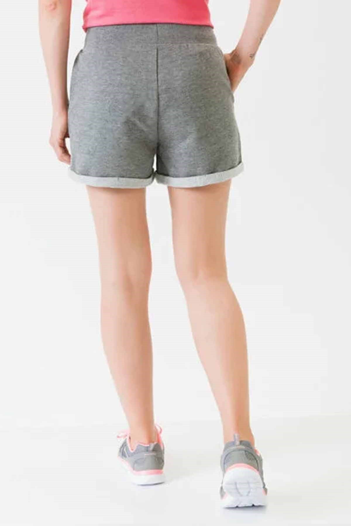 SKECHERSŞortSkechers Lightweight Fleece W 5 İnch Kadın Şort S201045-036-Gri