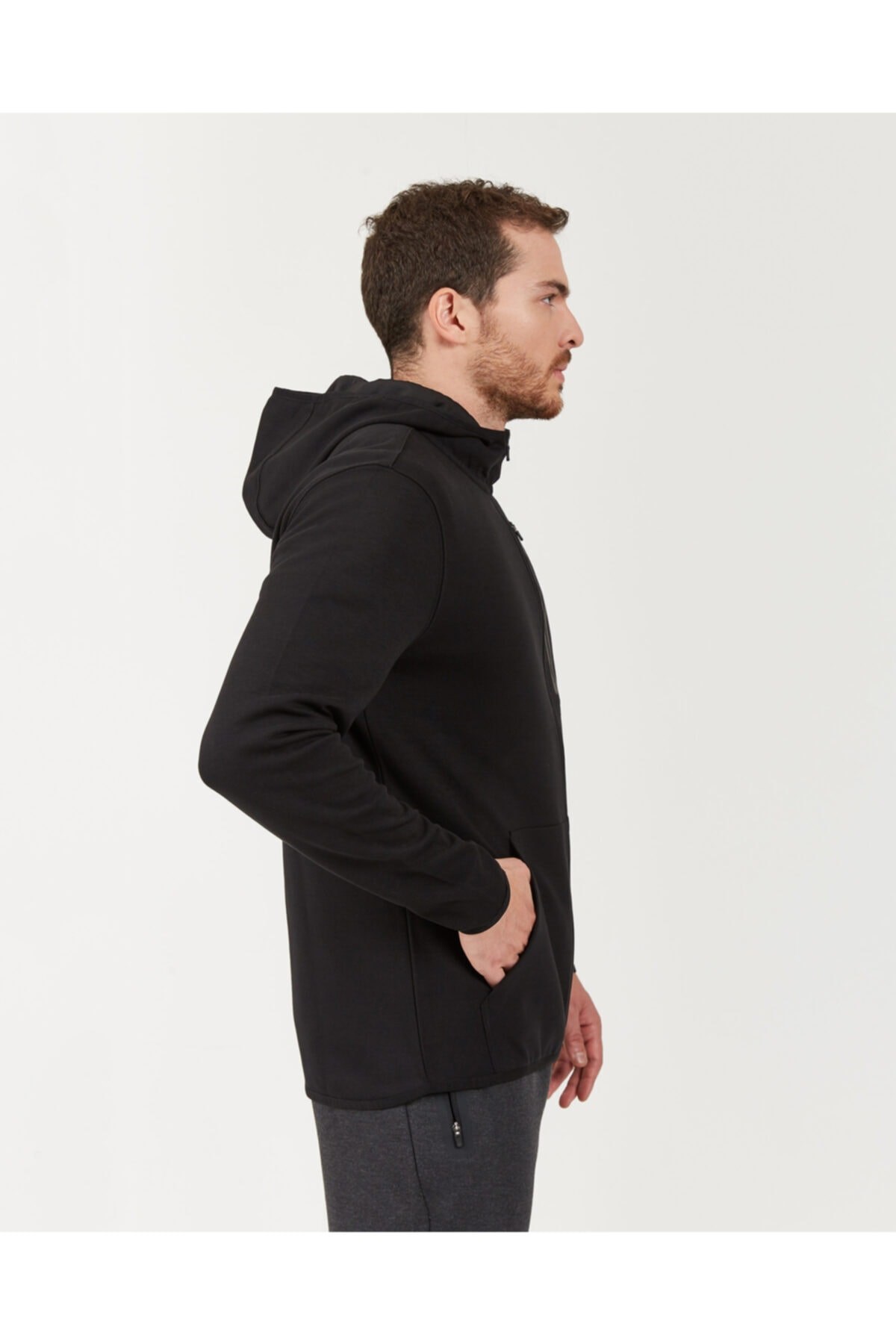 SKECHERSSweatshirtSkechers 2X i-Lock M Printed Erkek Sweatshirt S202095-001 Siyah