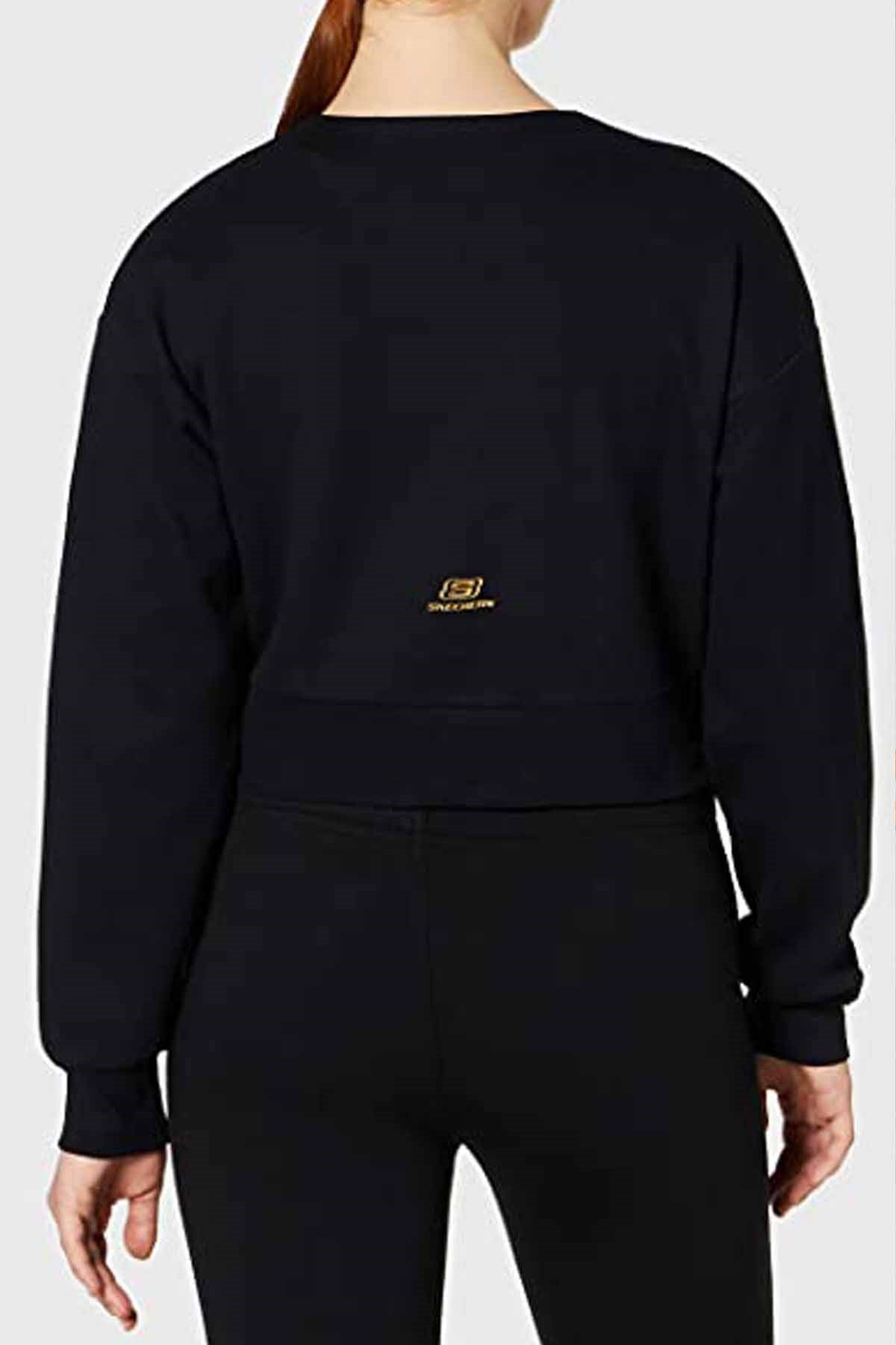 SKECHERSSweatshirtSkechers 2Xi-Lock W Kadın Sweatshirt S211302-001 Siyah