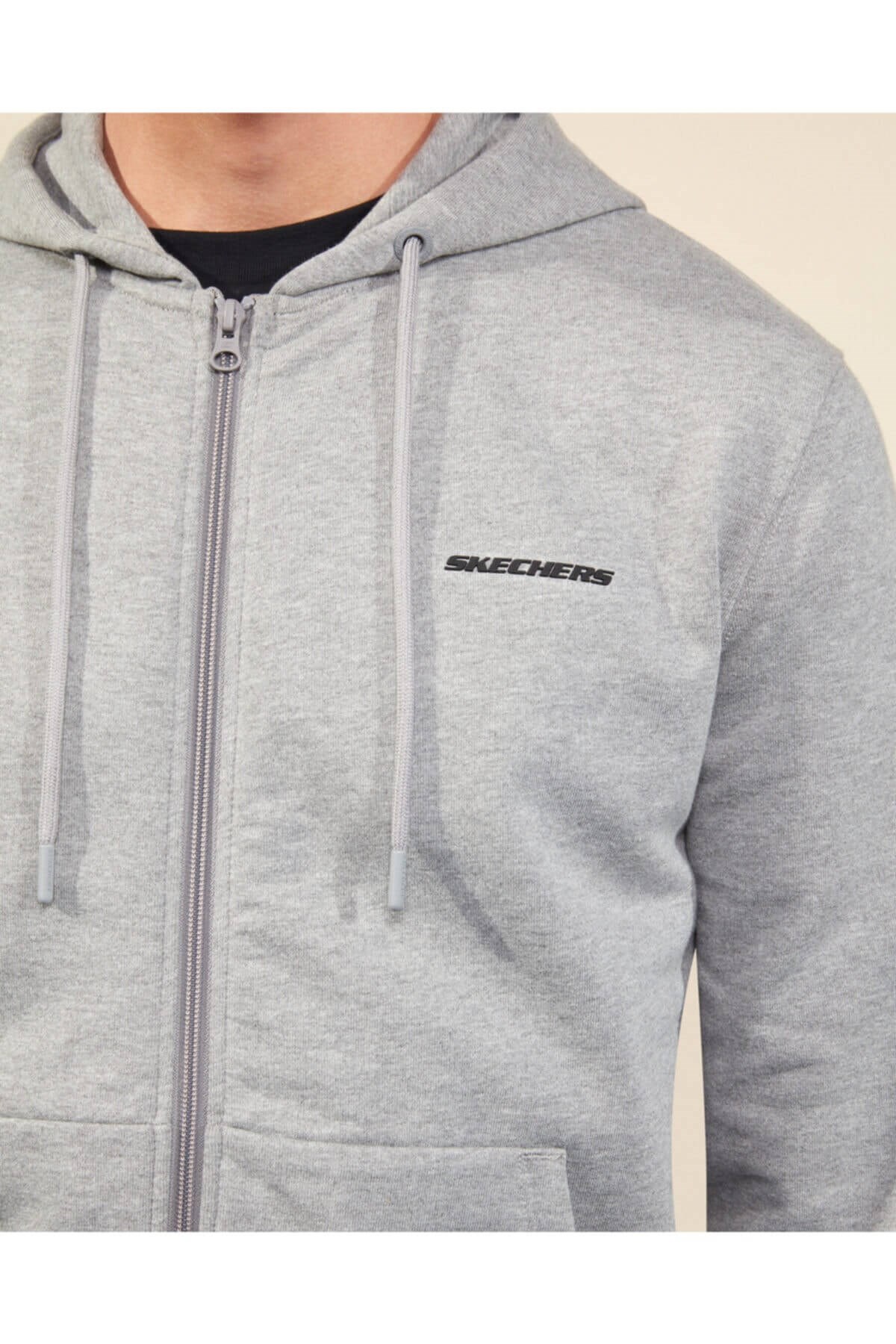 SKECHERSSweatshirtSkechers Lw Fleece M Full Zip Erkek Sweatshirt S202001-036 Gri