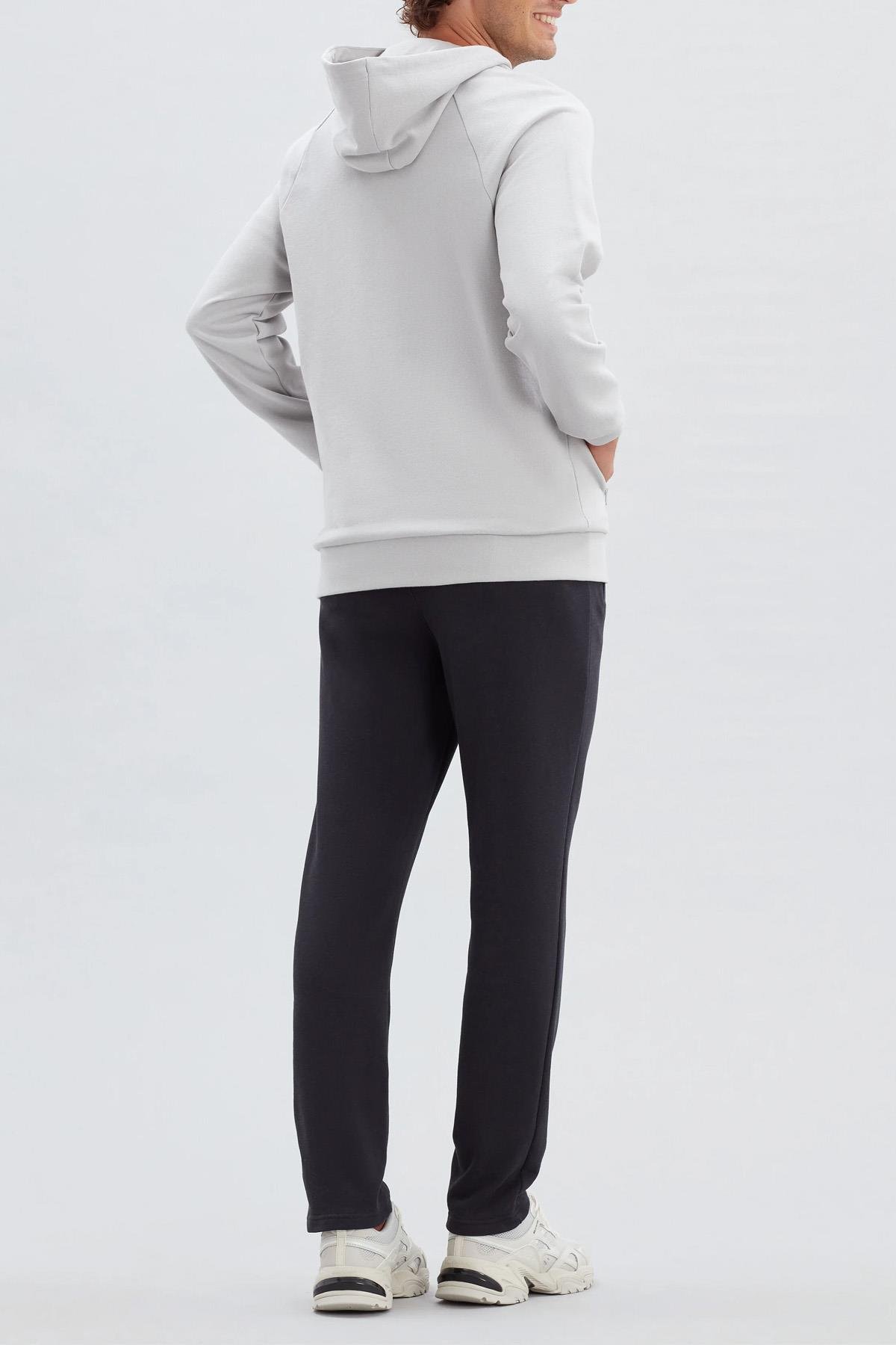 SKECHERSSweatshirtSkechers M New Basics Full Zip Hoodie Erkek Sweatshirt S212267-035 Gray