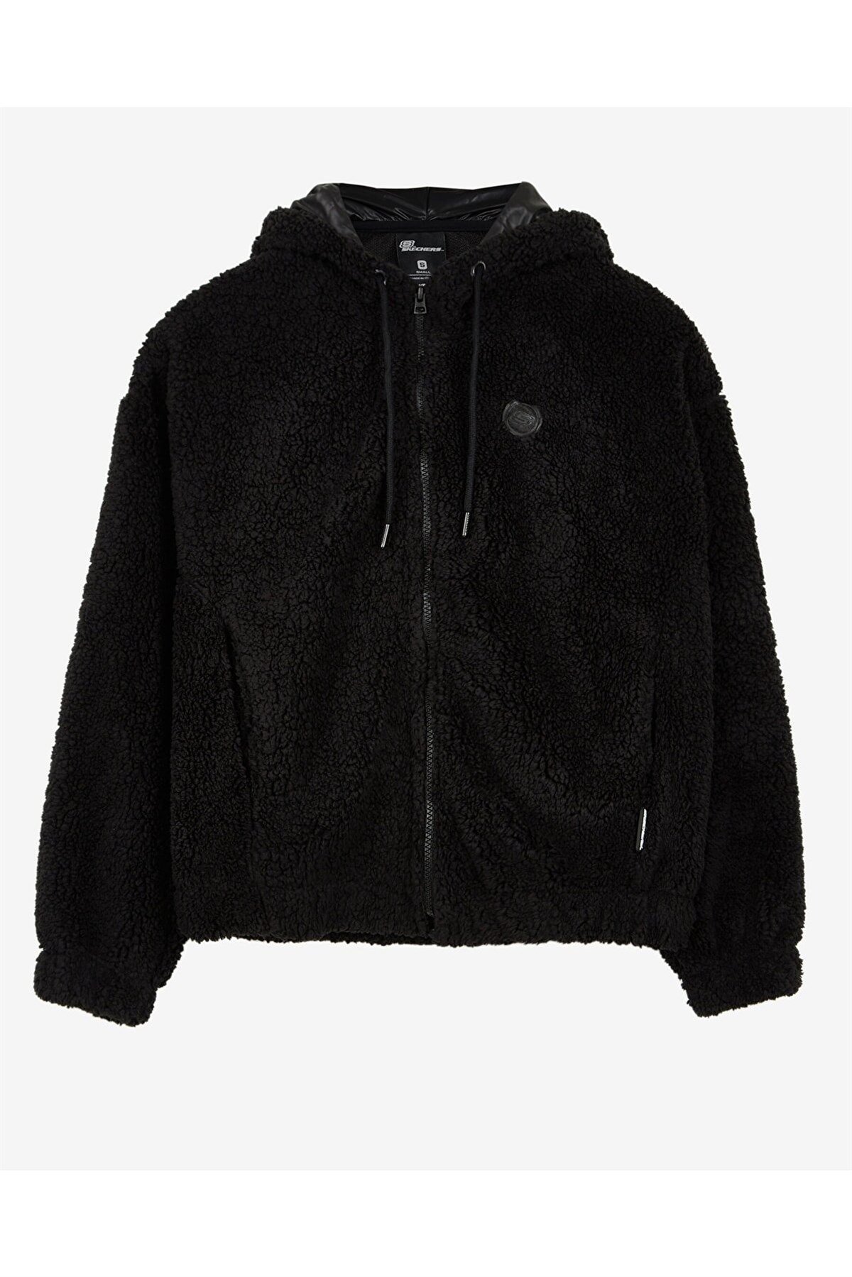 SKECHERSSweatshirtSkechers W Outdoor Fleece HZ Sherpa Sweatshirt Kadın Sweatshirt S222156-001 Black