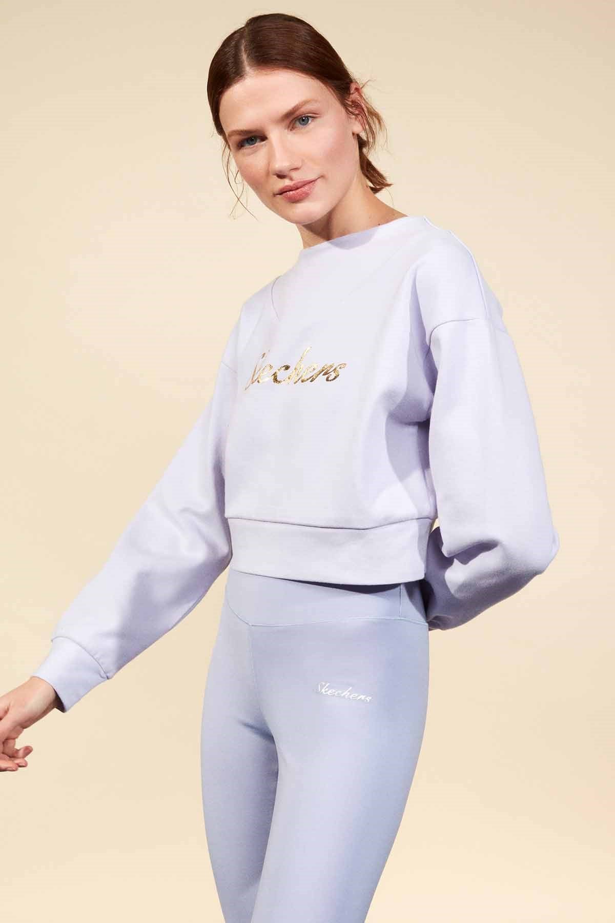 SKECHERSTaytSkechers Legging W Ankle Kadın Tayt S211299-496 Lila