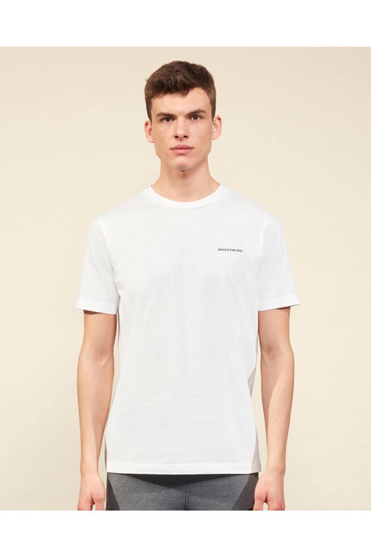 SKECHERSTişörtSkechers Graphic Tee M Erkek Tişört S202256-102 Beyaz