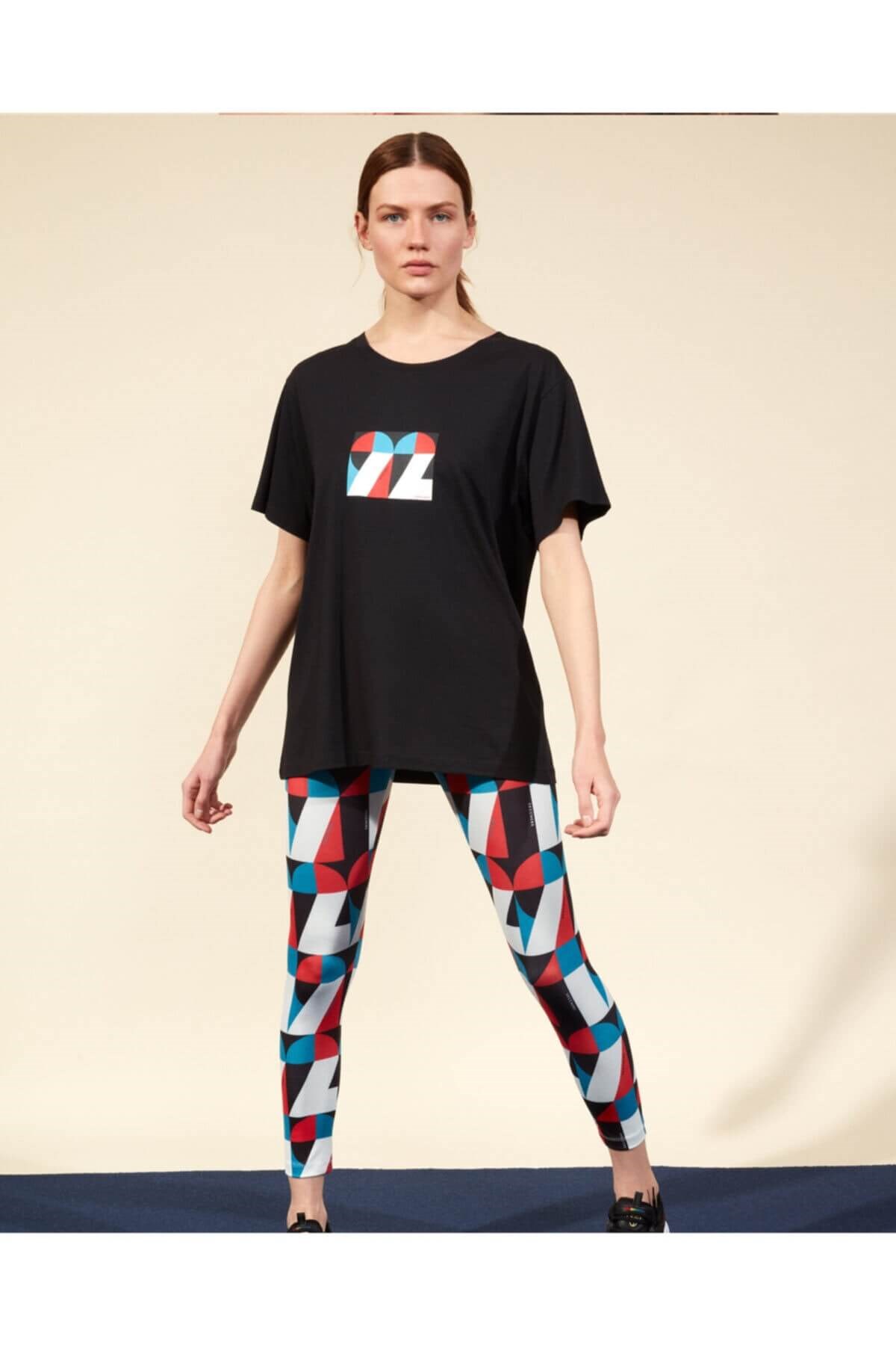SKECHERSTişörtSkechers Graphic Tee W Kadın Tişört S211160-001 Siyah
